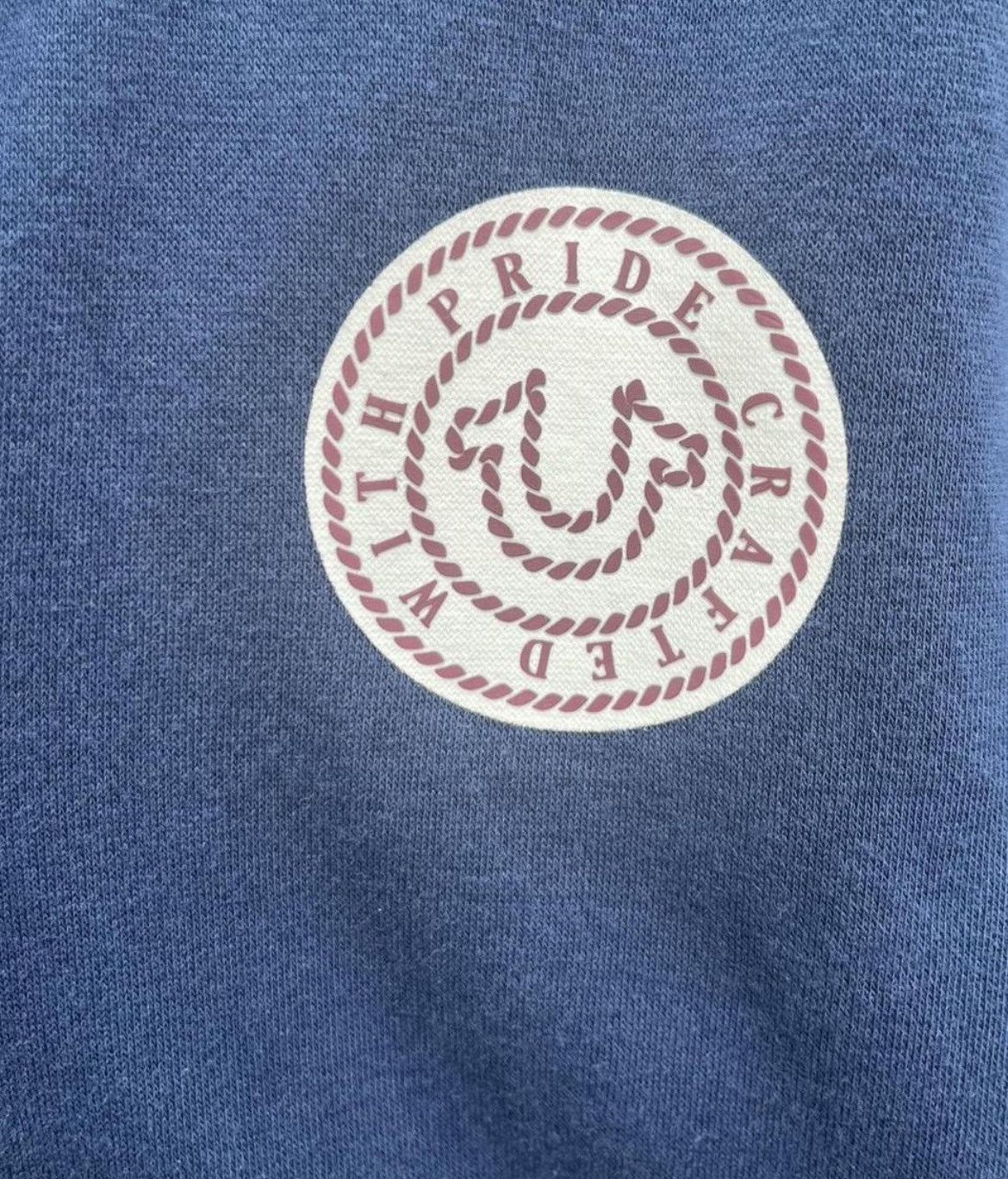True Religion Navy Blue Y2K True Religion Zip Up Hoodie Size US M / EU 48-50 / 2 - 6 Thumbnail