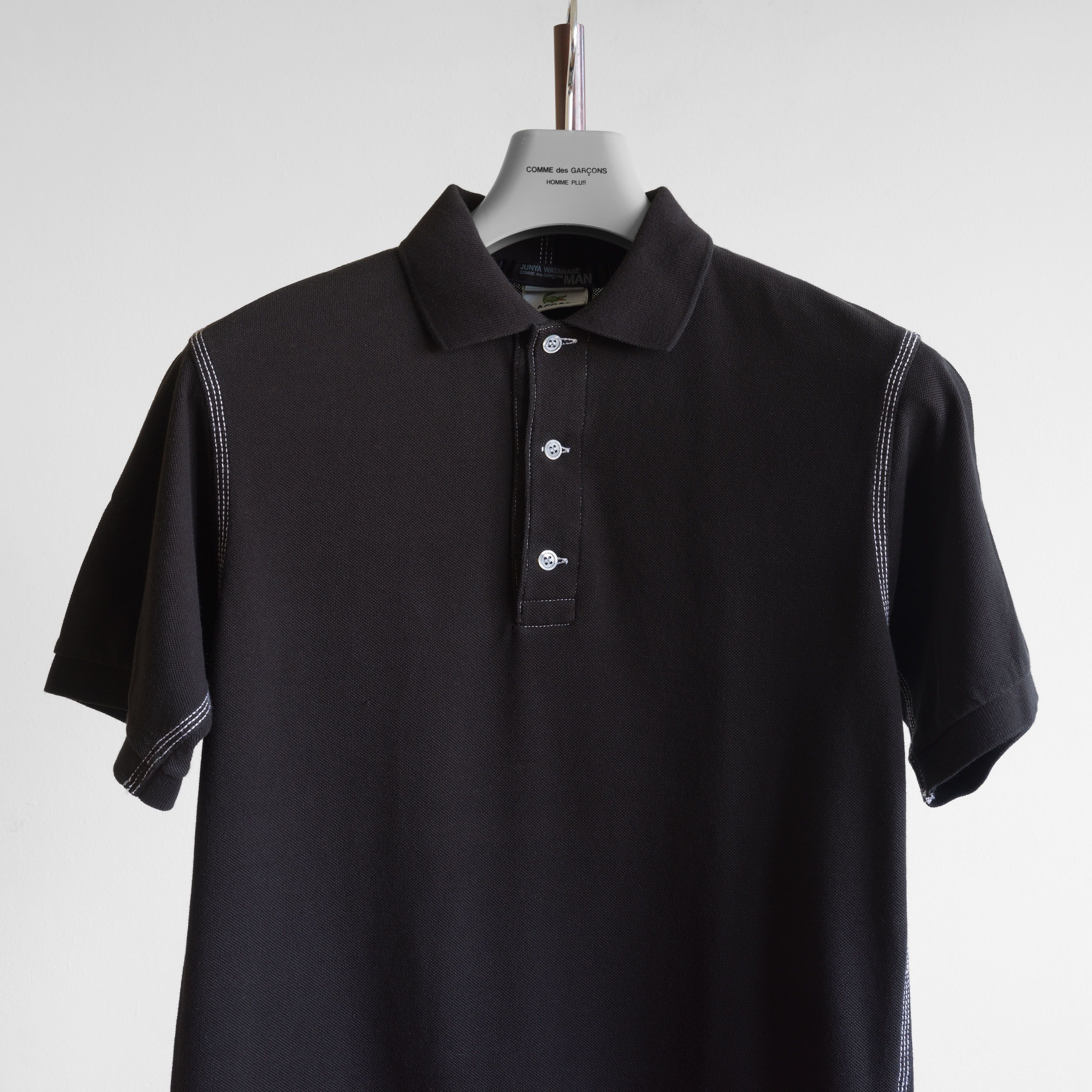 Junya Watanabe × Lacoste SS2006 JUNYA WATANABE MAN BACK-TO-FRONT LACOSTE POLO SHIRT Size US S / EU 44-46 / 1 - 5 Thumbnail