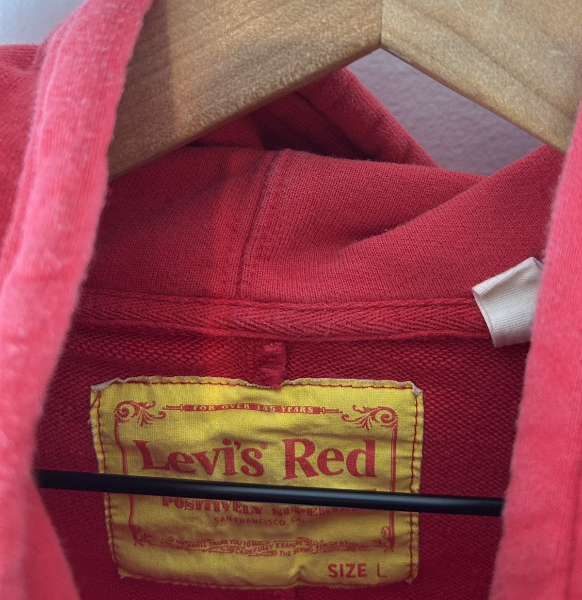 Levi's Levi’s Red Logo Print Hoodie Size US L / EU 52-54 / 3 - 5 Thumbnail