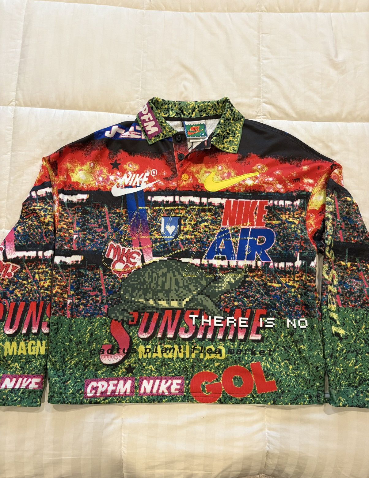 Nike Cactus Plant Flea Market Longsleeve Polo Size Small