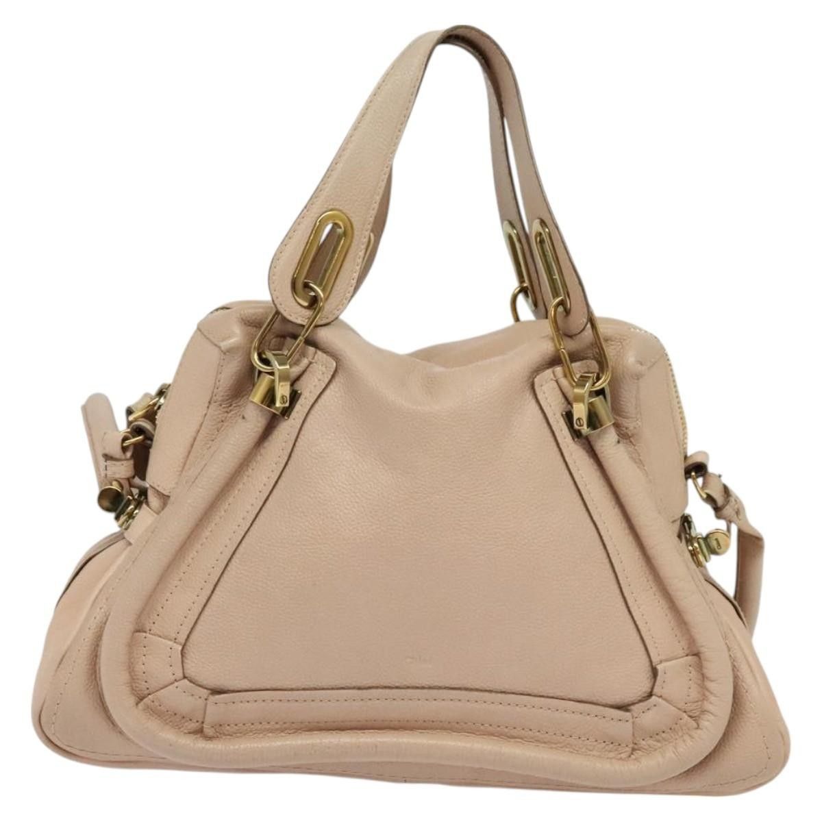 Chloe Chloe Paraty Handbag Quilted Leather Size ONE SIZE - 1 Thumbnail