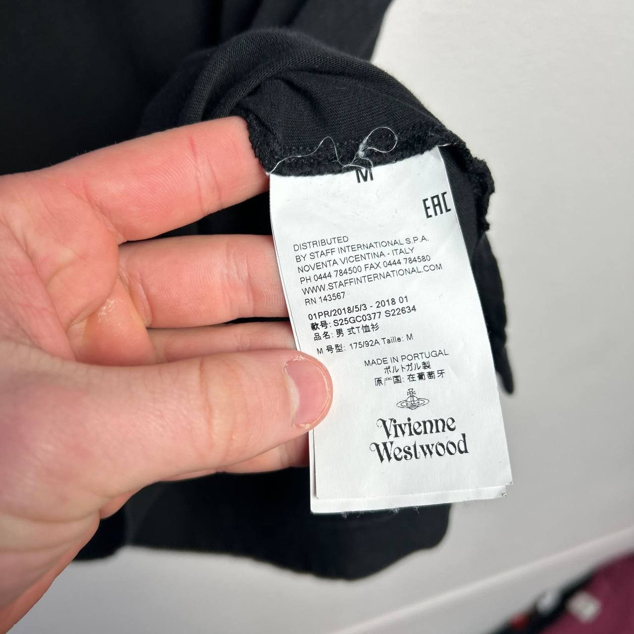 Vivienne Westwood Luxury Vivienne Westwood small logo basic streetwear tee Size US M / EU 48-50 / 2 - 6 Thumbnail