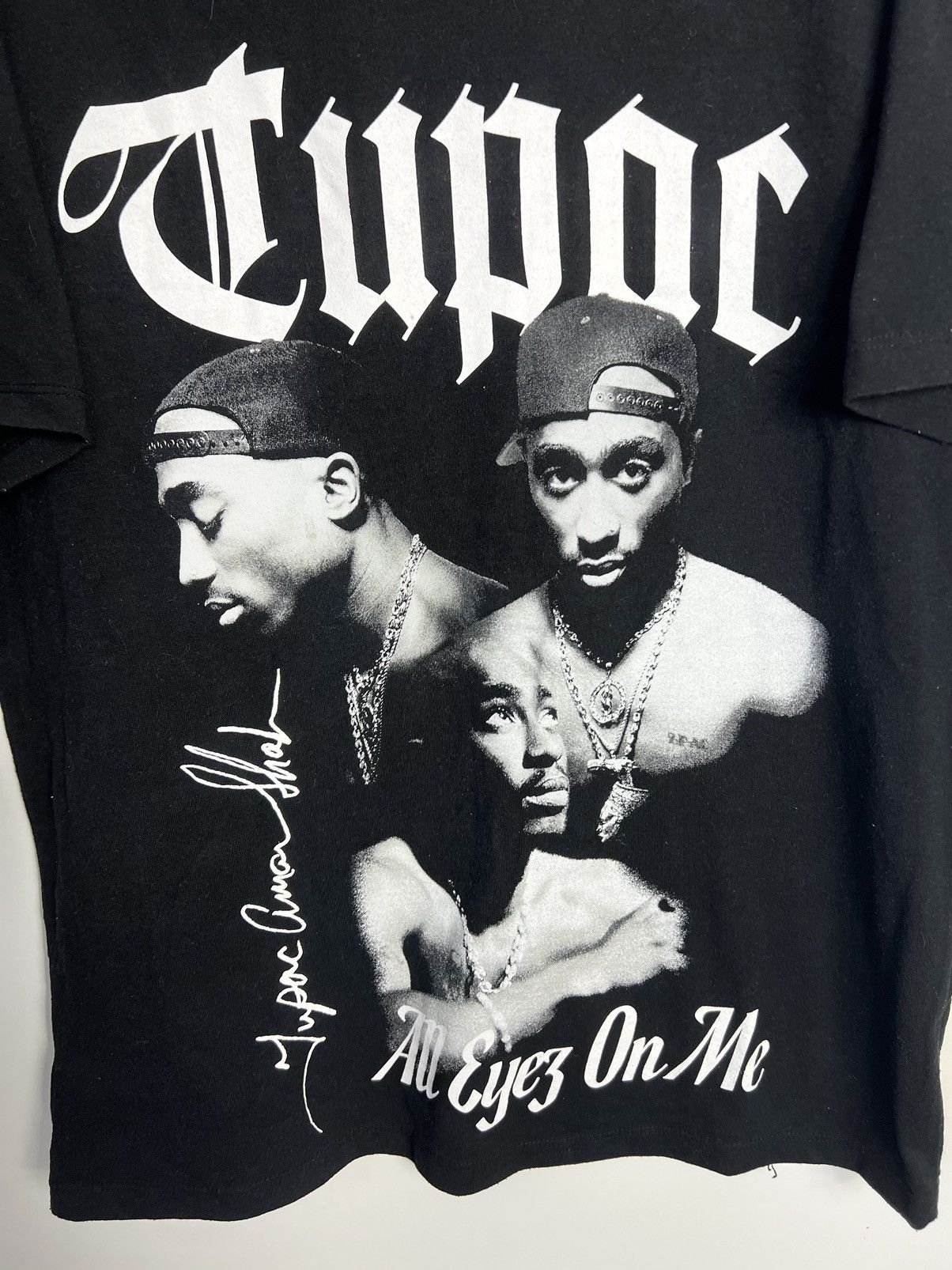 Vintage Tshirt 2PAC rap big logo Size US M / EU 48-50 / 2 - 2 Thumbnail