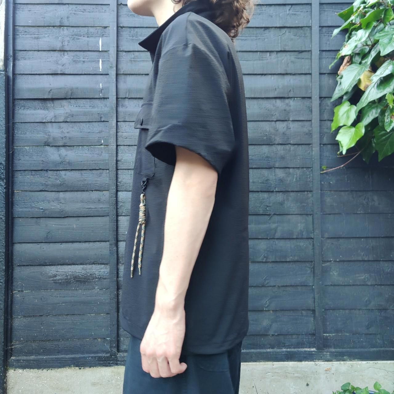 Other Japanese Black Quarter-zip Pocket Shirt Size US M / EU 48-50 / 2 - 4 Thumbnail