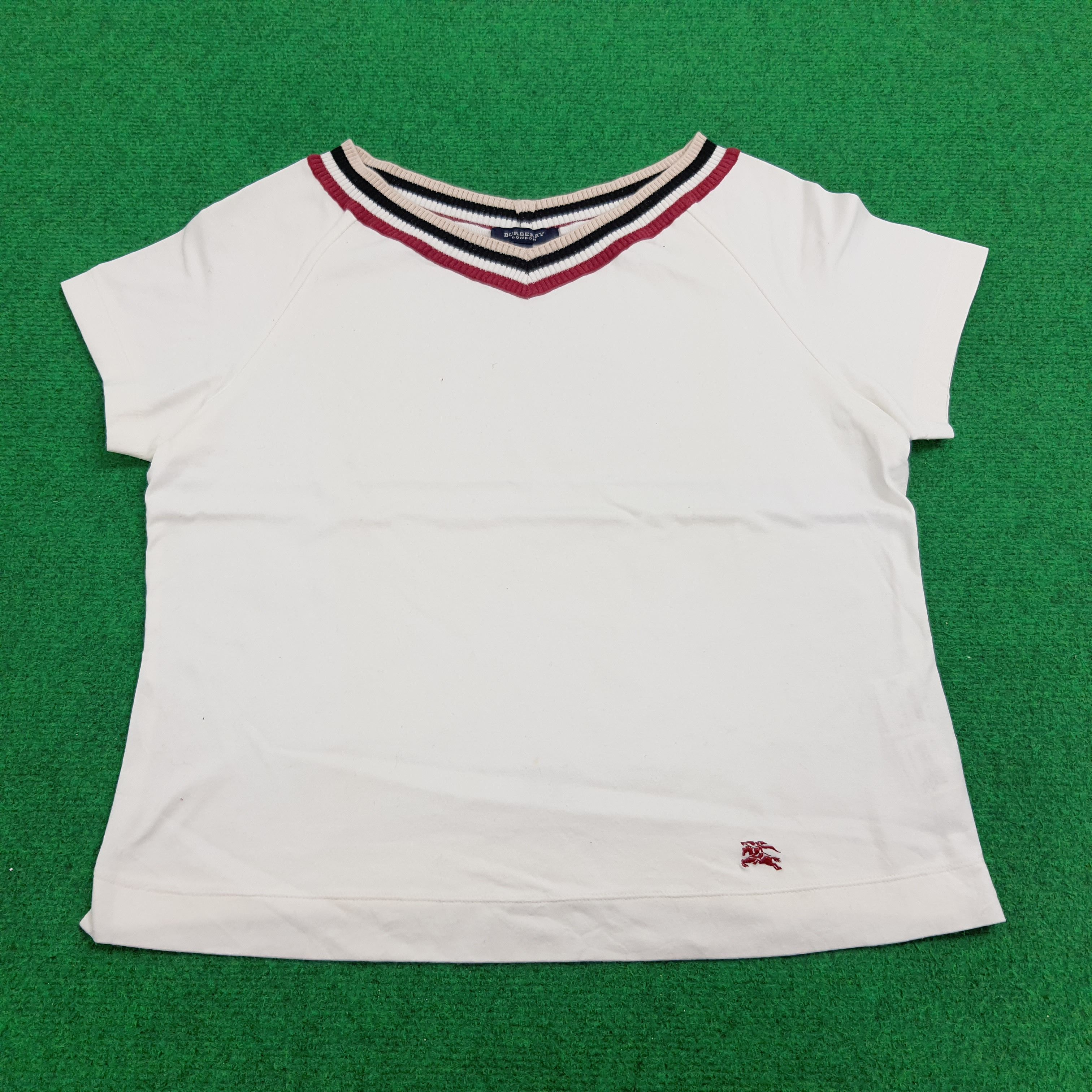 Vintage Burberry London Crop Top Shirt Size S / US 4 / IT 40 - 1 Thumbnail