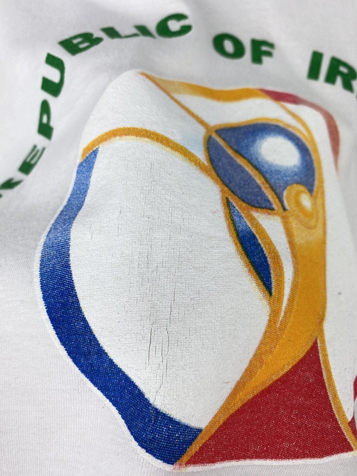 Vintage Ireland 2002 World Cup Korea Japan Football Soccer T Shirt Size US L / EU 52-54 / 3 - 5 Thumbnail