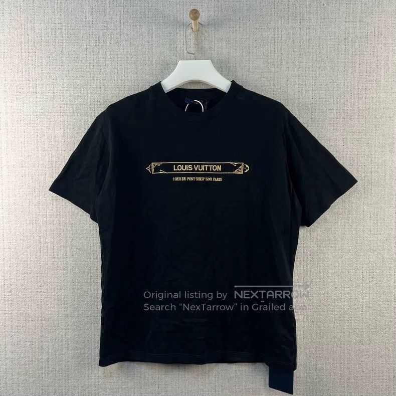 Louis Vuitton Louis Vuitton FW25 monogrammed embroidered logo crew neck Size US L / EU 52-54 / 3 - 1 Thumbnail