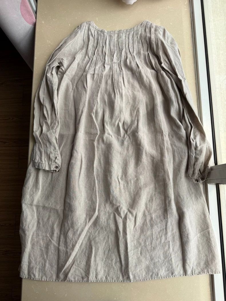 Kapital KAPITAL Linen Dress with Small Flaws Size M / US 6-8 / IT 42-44 - 2 Thumbnail