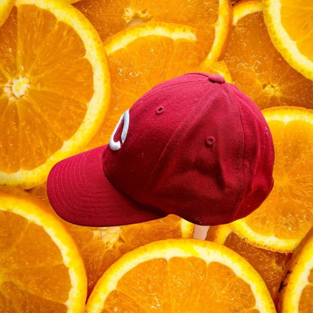 Logo Athletic Logo Athletic Baseball Cap Cincinnati Reds MLB Hat One Size Size ONE SIZE - 2 Thumbnail