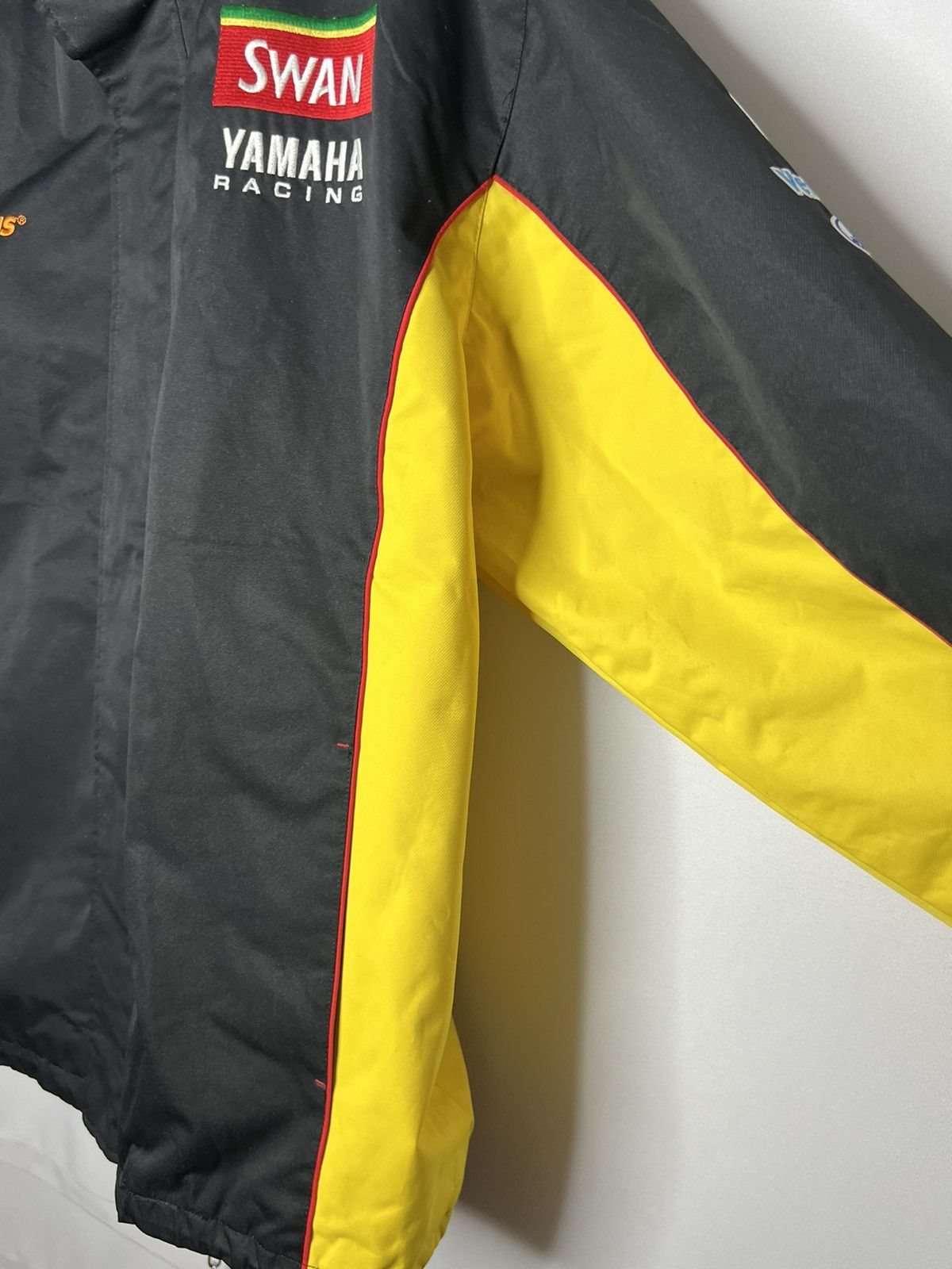 Yamaha 🏎️ Yamaha Racing Swan Big Logo SoftShell Jacket Parka Moto 🏎️ Size US XXL / EU 58 / 5 - 14 Thumbnail