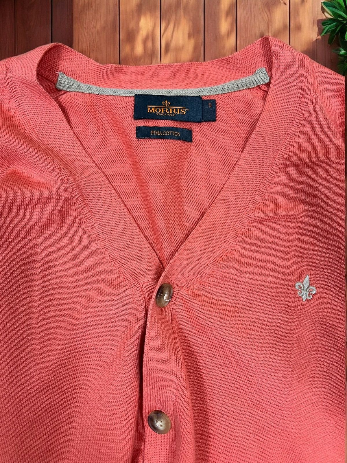 Morris Morris Pima Cotton cardigan size S Size US S / EU 44-46 / 1 - 5 Thumbnail