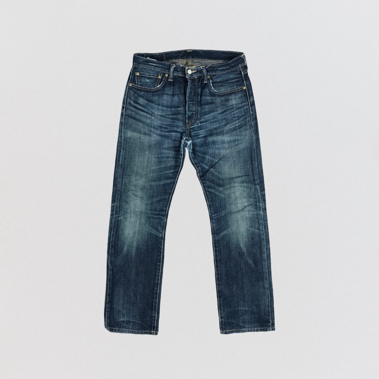 Levi's × Vintage Vintage Blue Wash Levis 501 Jeans-JM2723 Size US 33 - 1 Thumbnail