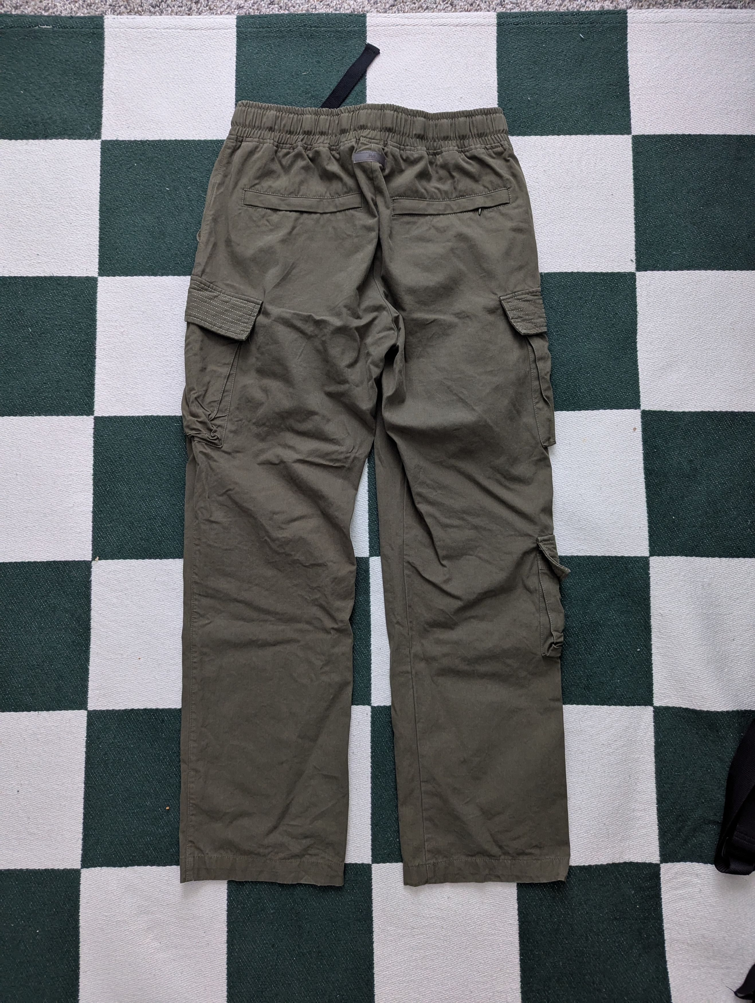 Richie Le Collection Richie Le Collection Utility Cargo Pants Olive Size US 30 / EU 46 - 4 Thumbnail