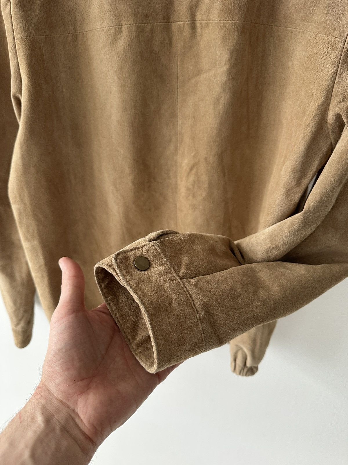 Genuine Leather × Vintage Vintage Leather Suede Jacket Size US L / EU 52-54 / 3 - 11 Thumbnail