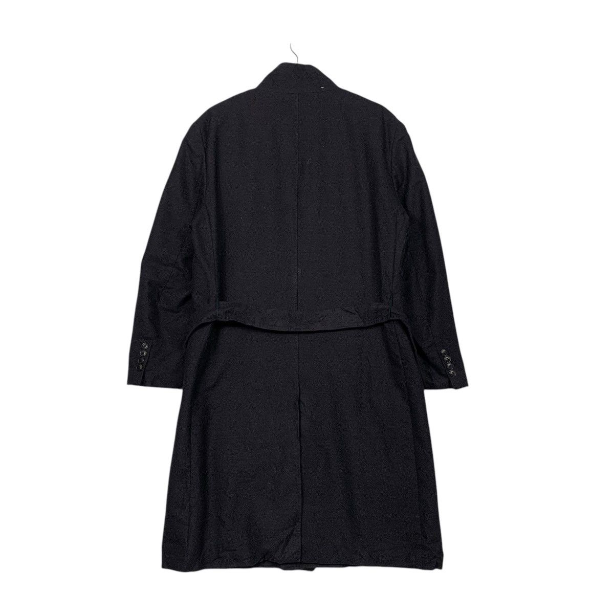 Lanvin Lanvin Black Wool Coat Size US L / EU 52-54 / 3 - 8 Thumbnail