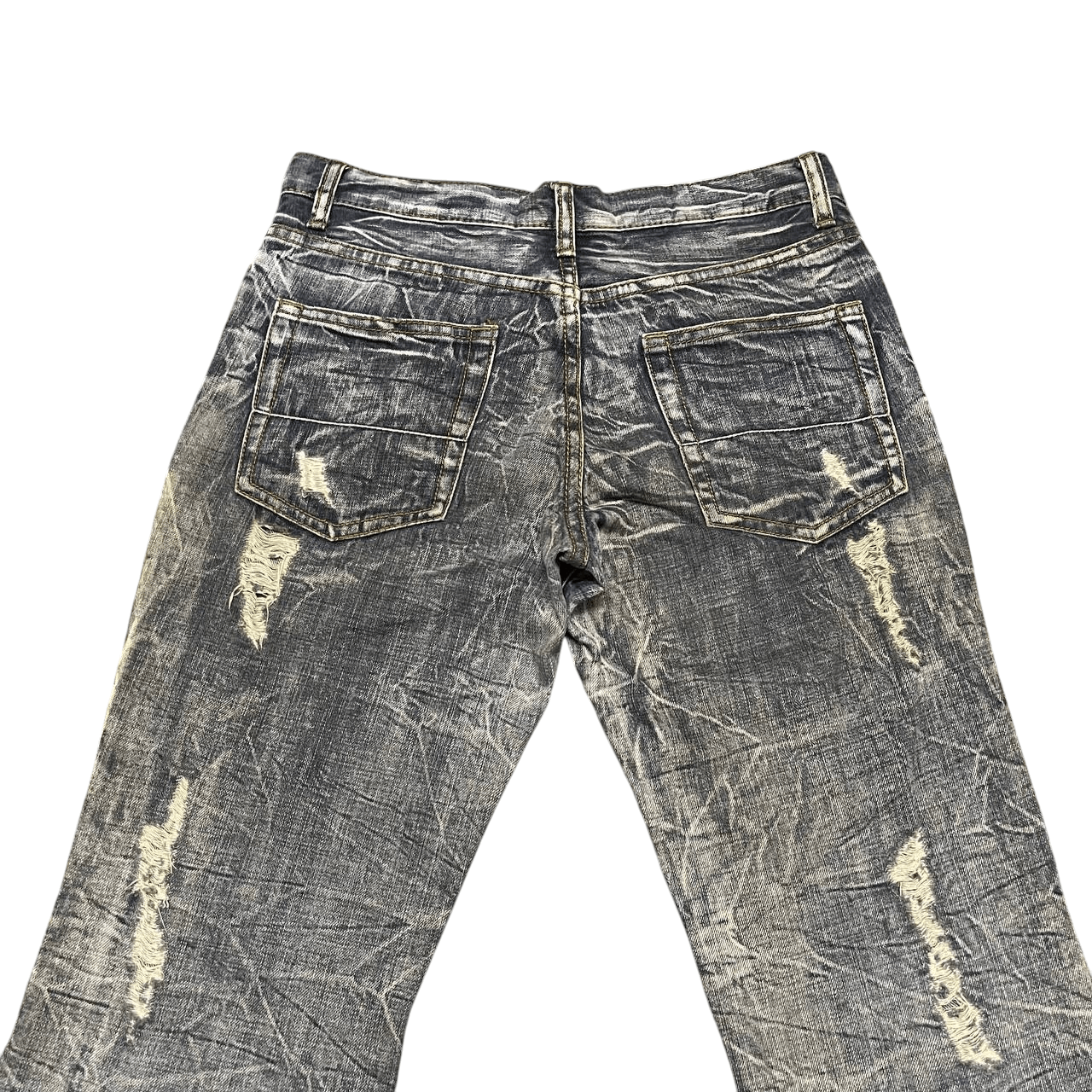 semanticdesign Vintage Semantic Design Flared Jeans Size US 31 - 12 Thumbnail