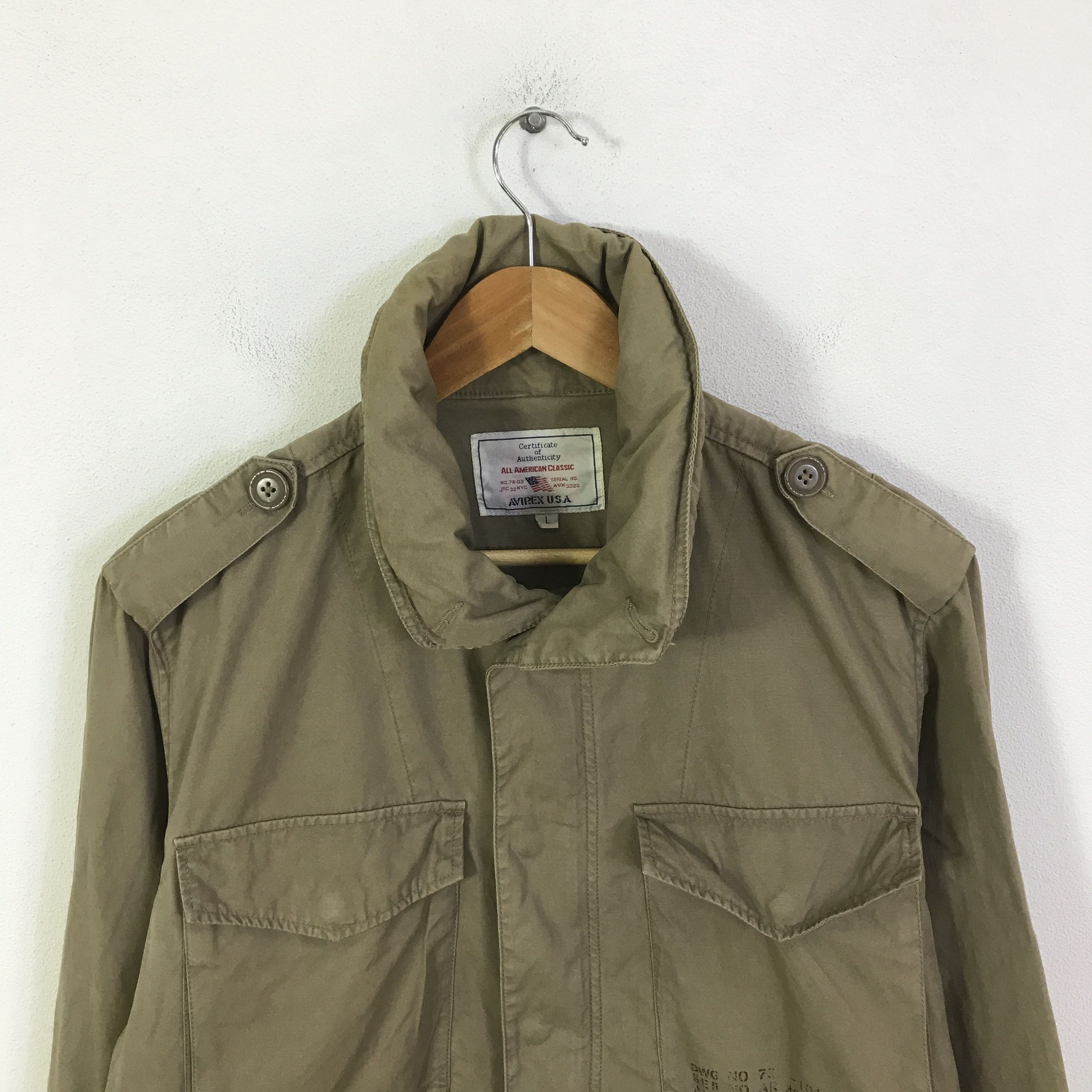 Avirex Vtg avirex USA m65 design jacket K124B3 Size US L / EU 52-54 / 3 - 2 Thumbnail