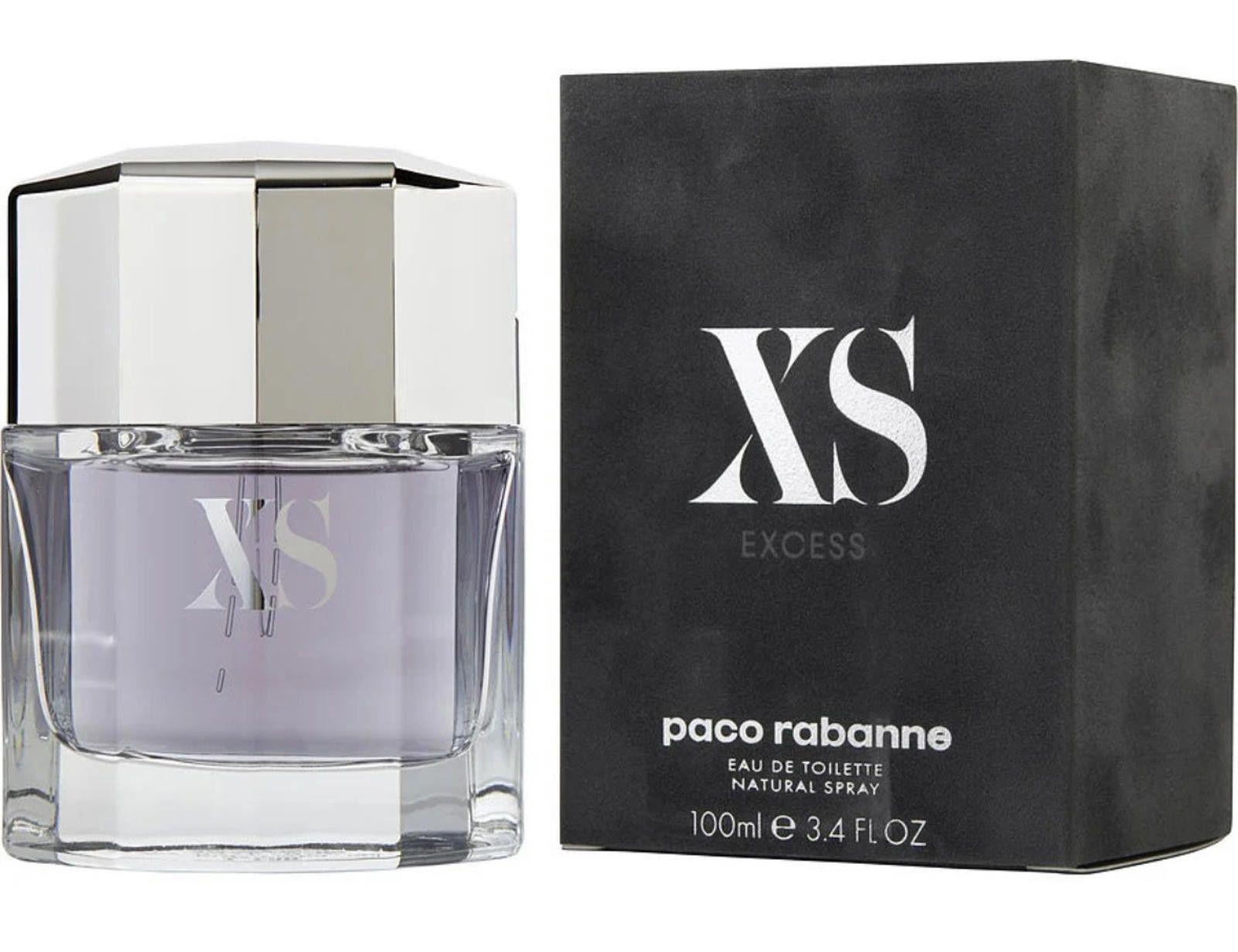 Designer Paco Rabanne XS Excess 3.4oz Eau de Toilette for men Size ONE SIZE - 1 Preview