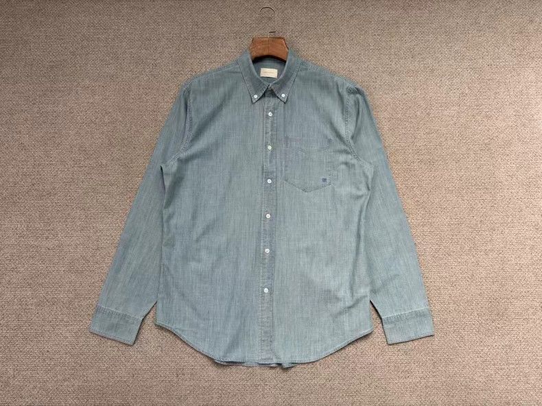 Aime Leon Dore AIME LEON DORE Men's Denim Long Sleeve Shirt Size US XXL / EU 58 / 5 - 1 Thumbnail
