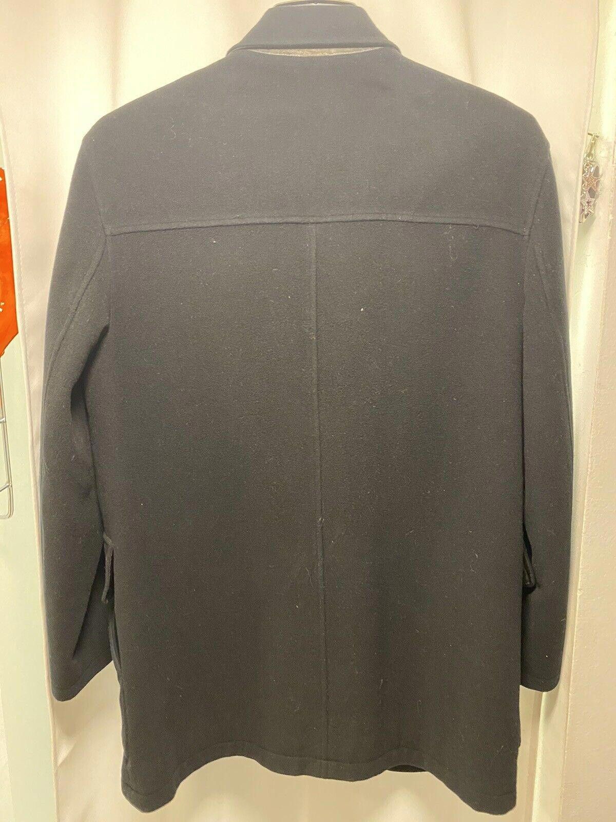 Cole Haan Cole Haan Wool Cashmere Top Coat Black Size M Size US M / EU 48-50 / 2 - 4 Thumbnail