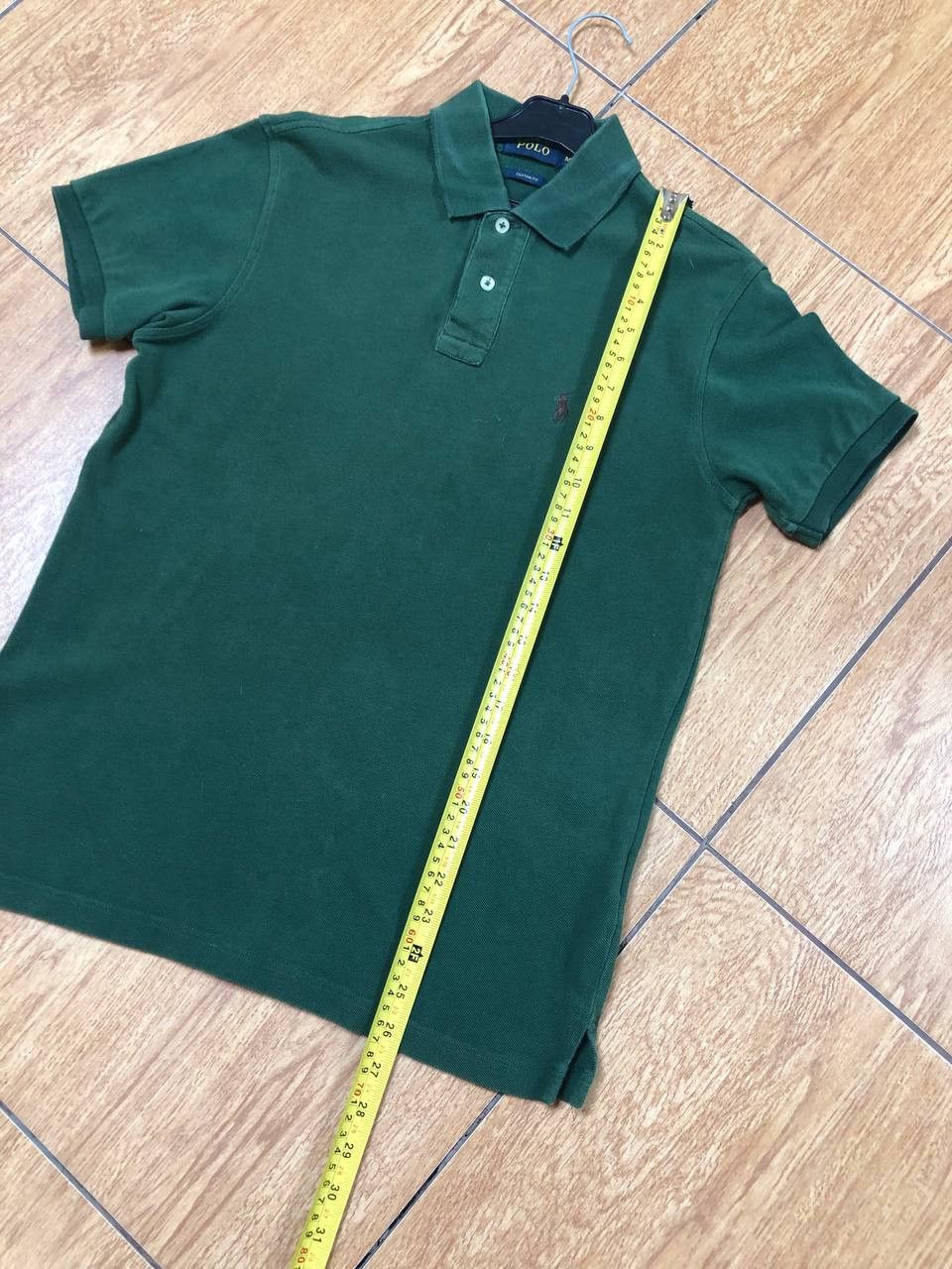 Polo Ralph Lauren Green Polo Ralph Lauren Custom Fit Streetwear Size US M / EU 48-50 / 2 - 12 Thumbnail