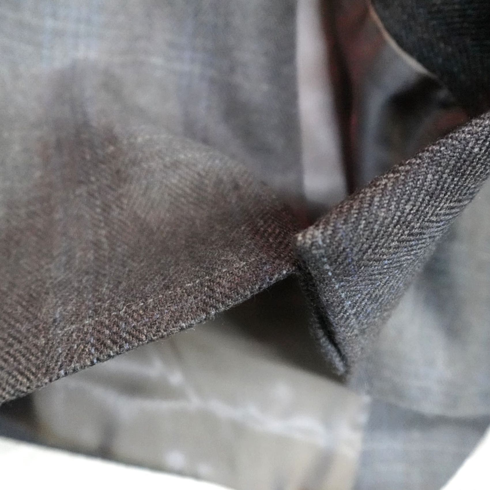 Ralph Lauren Lauren Ralph Lauren Sport Coat Brown Plaid Herringbone Wool 46R Notch Lapel Double-Vented Single-Breasted Two-Button Men Jacket Coat Size US S / EU 44-46 / 1 - 5 Thumbnail