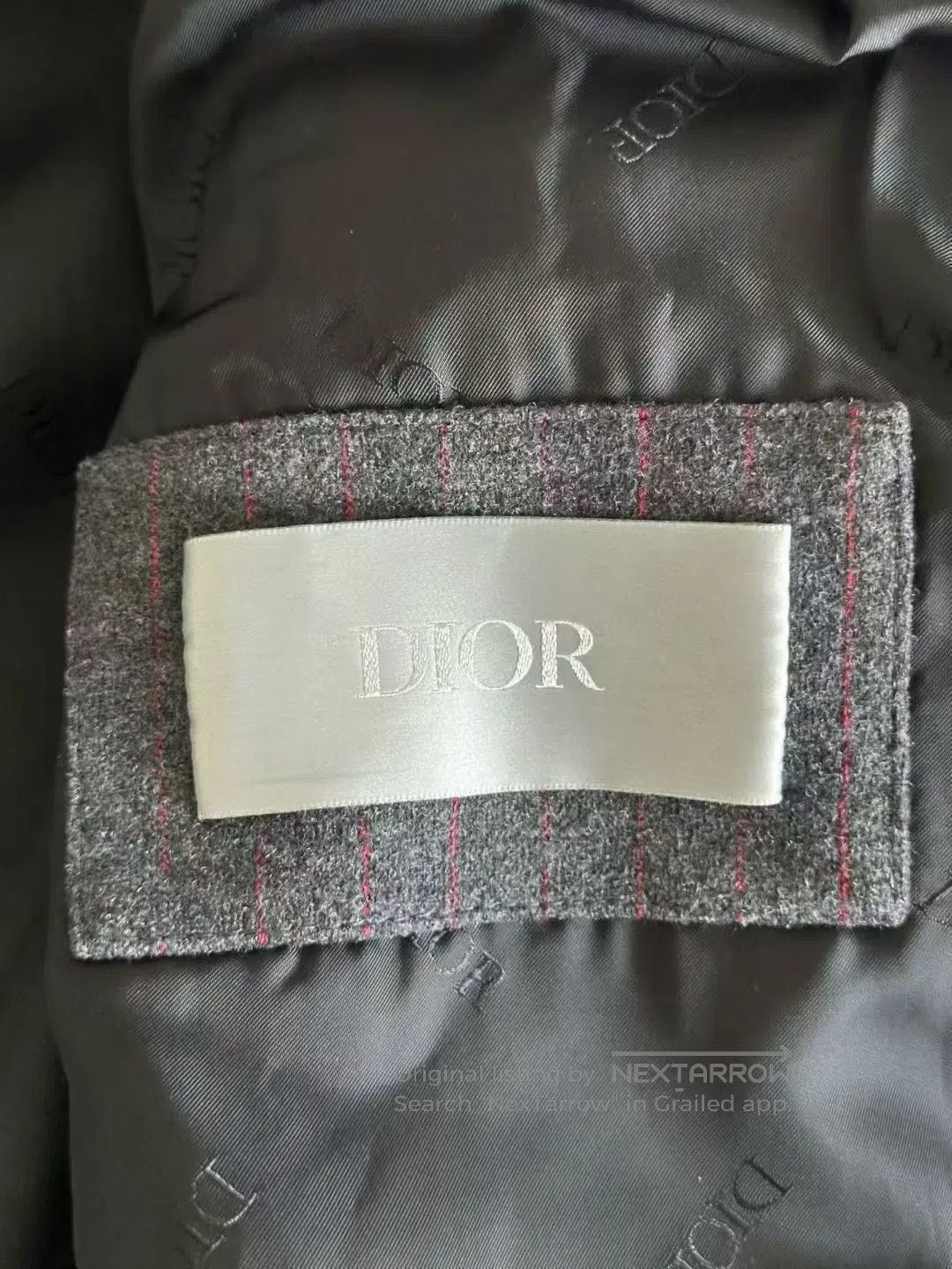 Dior Dior Wool Motto Baseball Jacket| Size US M / EU 48-50 / 2 - 4 Thumbnail