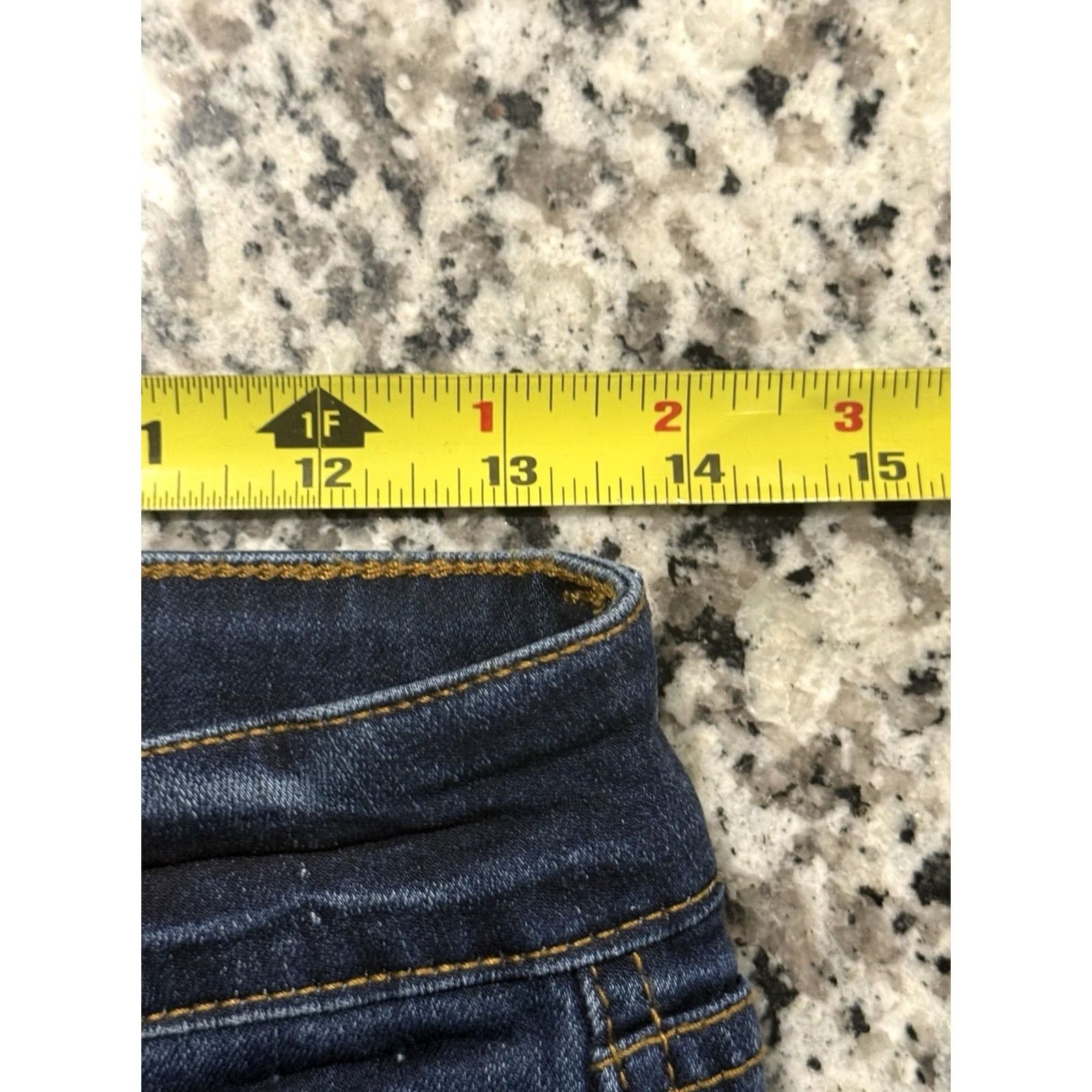 Vintage NWT KanCan Jeans Women's 4 Dark Indigo Mid Rise Bootcut Stretch Denim Shirt? Size 27" / US 4 / IT 40 - 6 Thumbnail
