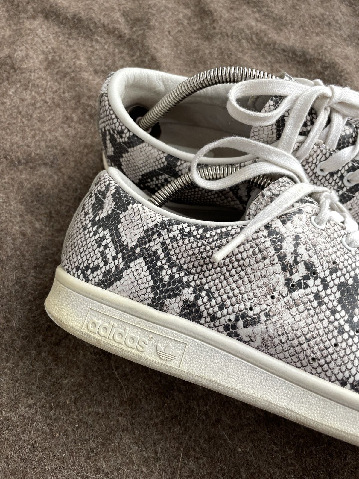HYKE Adidas x Hyke Snake Python Leather Sneakers | Grailed