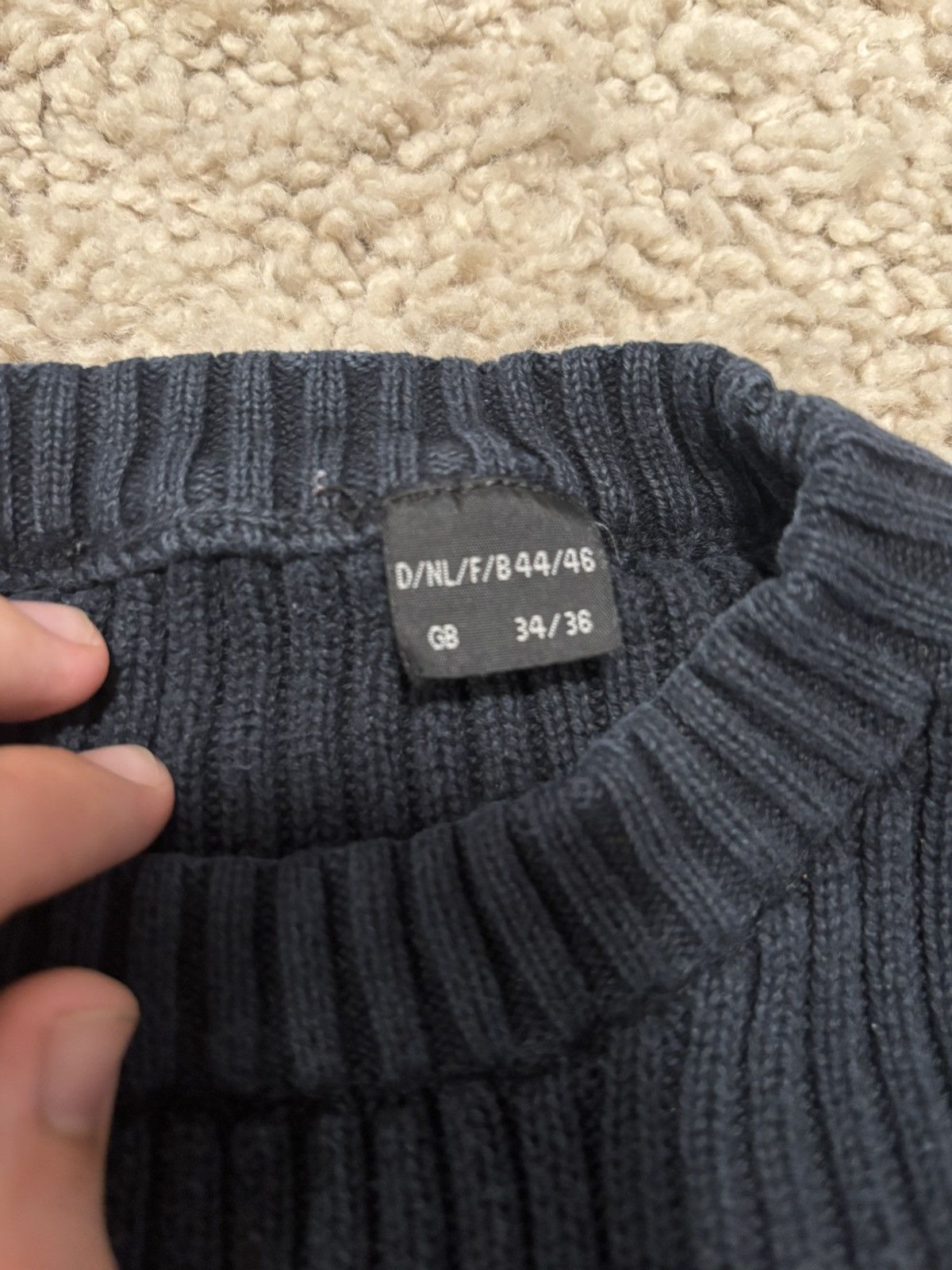Other Vintage ribbed dragon design sweater - Size: Medium Size US M / EU 48-50 / 2 - 3 Thumbnail