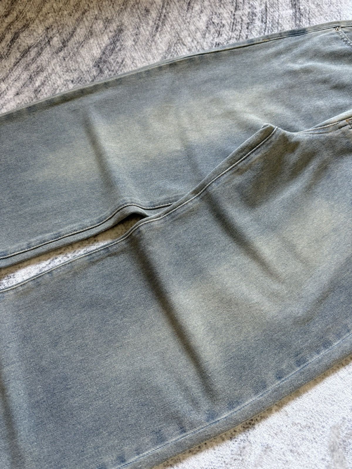 Alexander Wang Alexander Wang Trompe L’oeil Collar Waist Baggy Loose Jeans Size US 27 - 7 Thumbnail