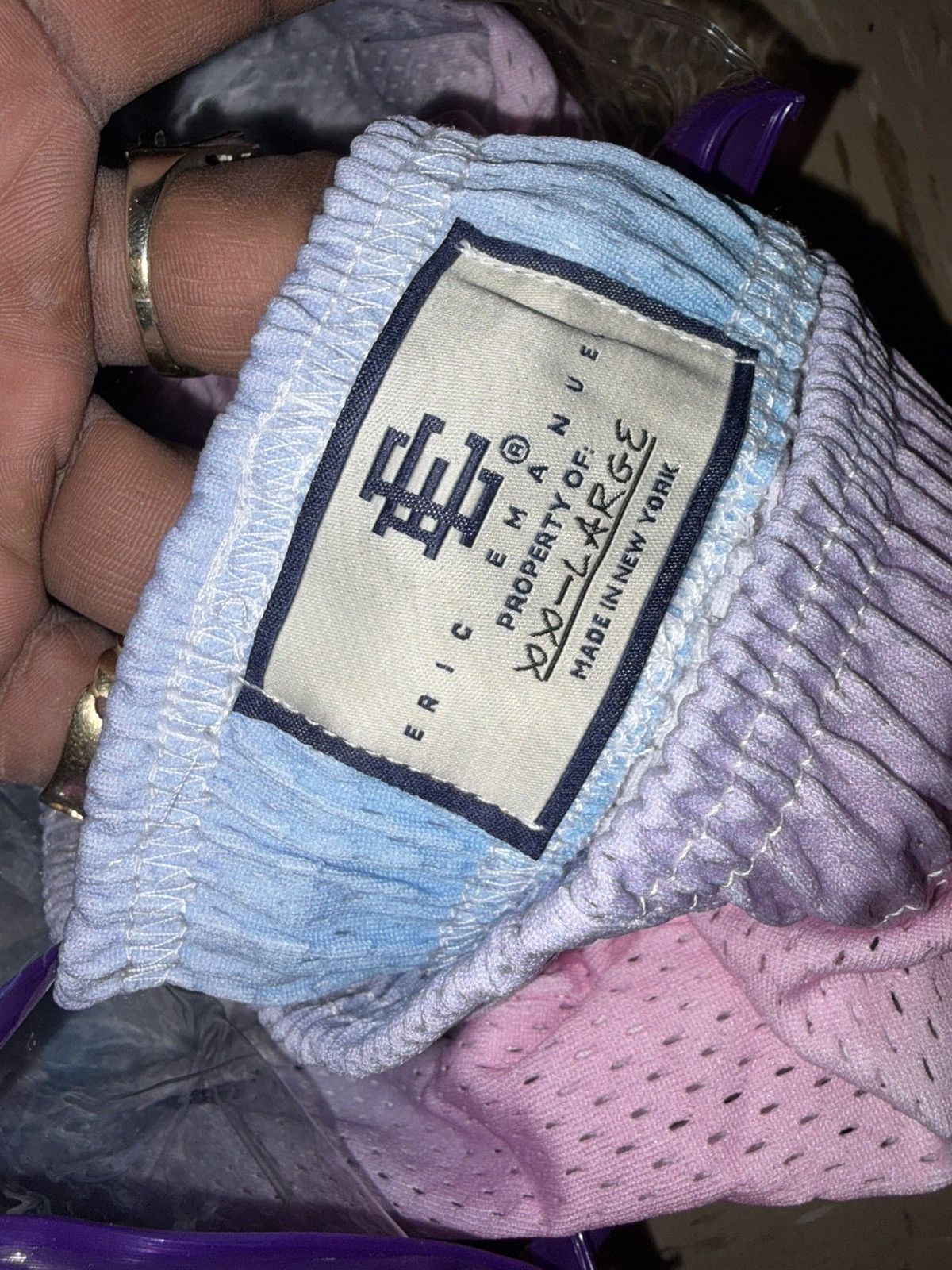 Eric Emanuel BRAND NEW ERIC EMANUEL CLOUDS XXL Size US 44 / EU 60 - 3 Thumbnail