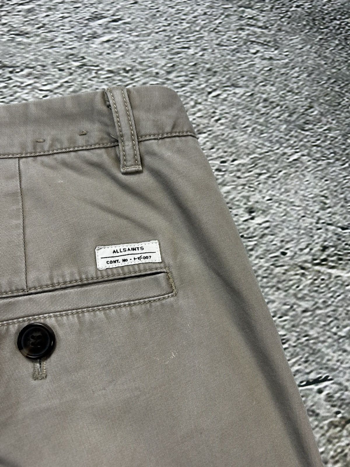 Allsaints Allsaints Charge Chino Pants Beige Size US 34 / EU 50 - 8 Thumbnail