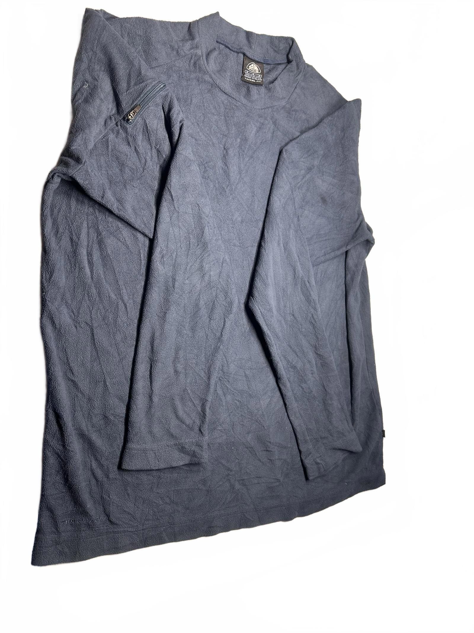 Nike Stylish Long Sleeve Top with Zipper Detail - Casual Wear Size US M / EU 48-50 / 2 - 4 Thumbnail