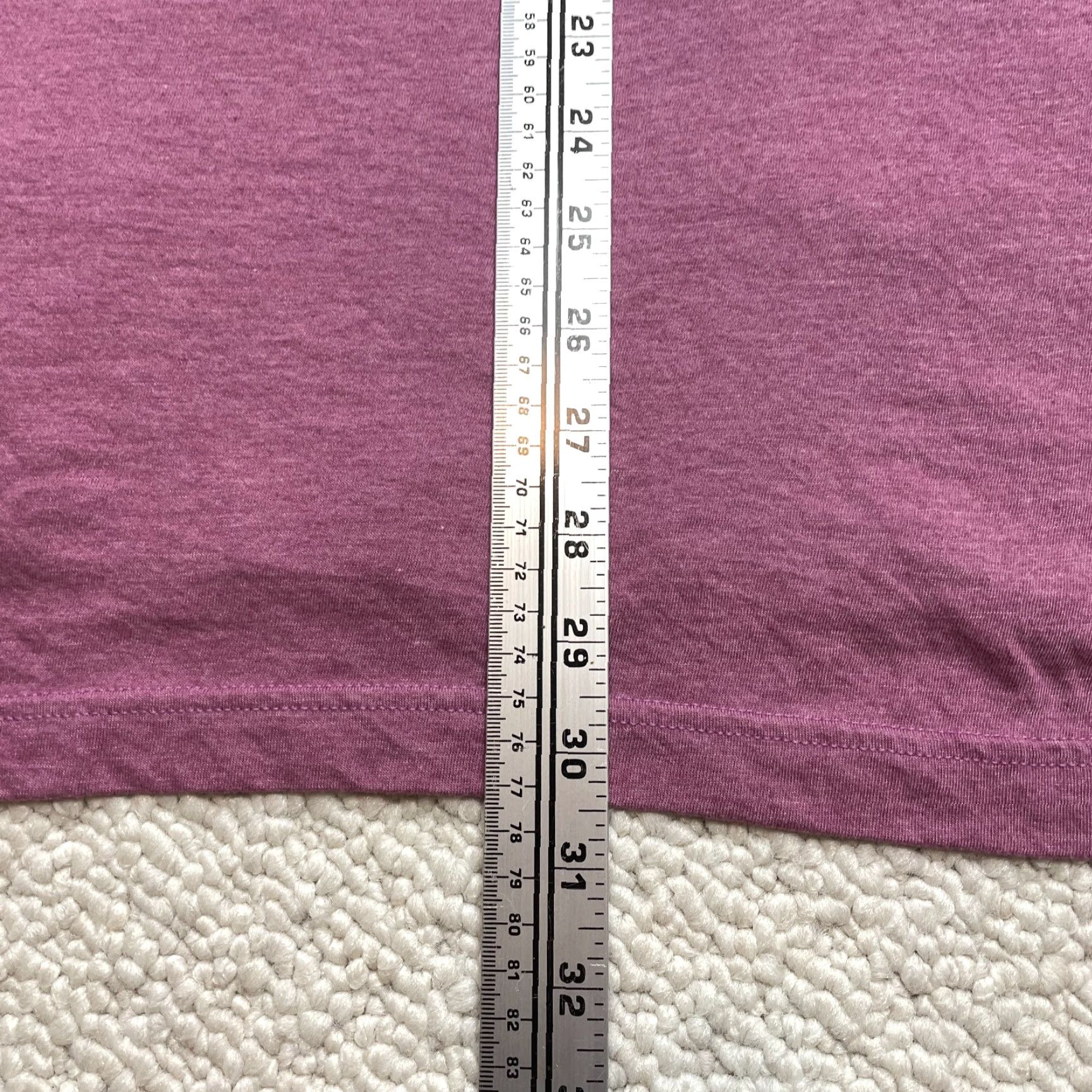 Vintage Unbranded Shirt Mens XL Pink Short Sleeve Solid Basic Adult Crew V-Neck Cotton Jersey 2020s Music Theme Men Size US XL / EU 56 / 4 - 3 Thumbnail