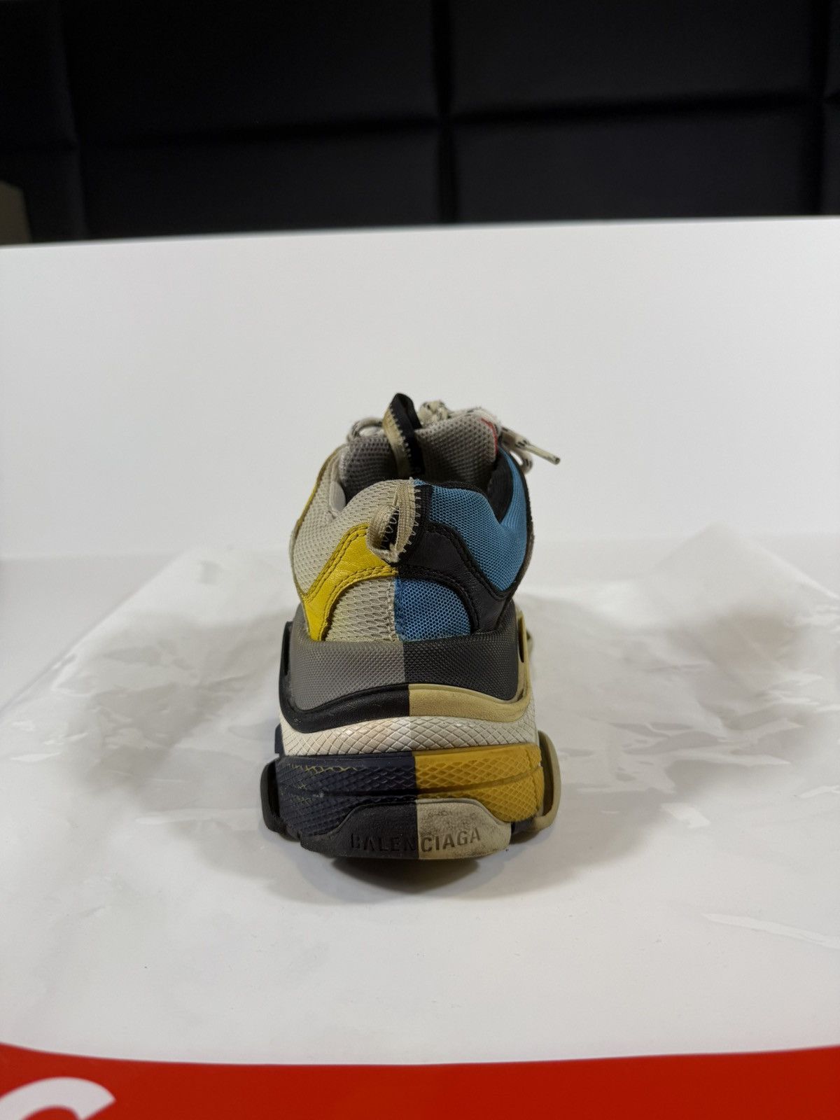Balenciaga Balenciaga Triple S Multi Color Half & Half ‘Split’ Size US 7 / EU 40 - 11 Thumbnail