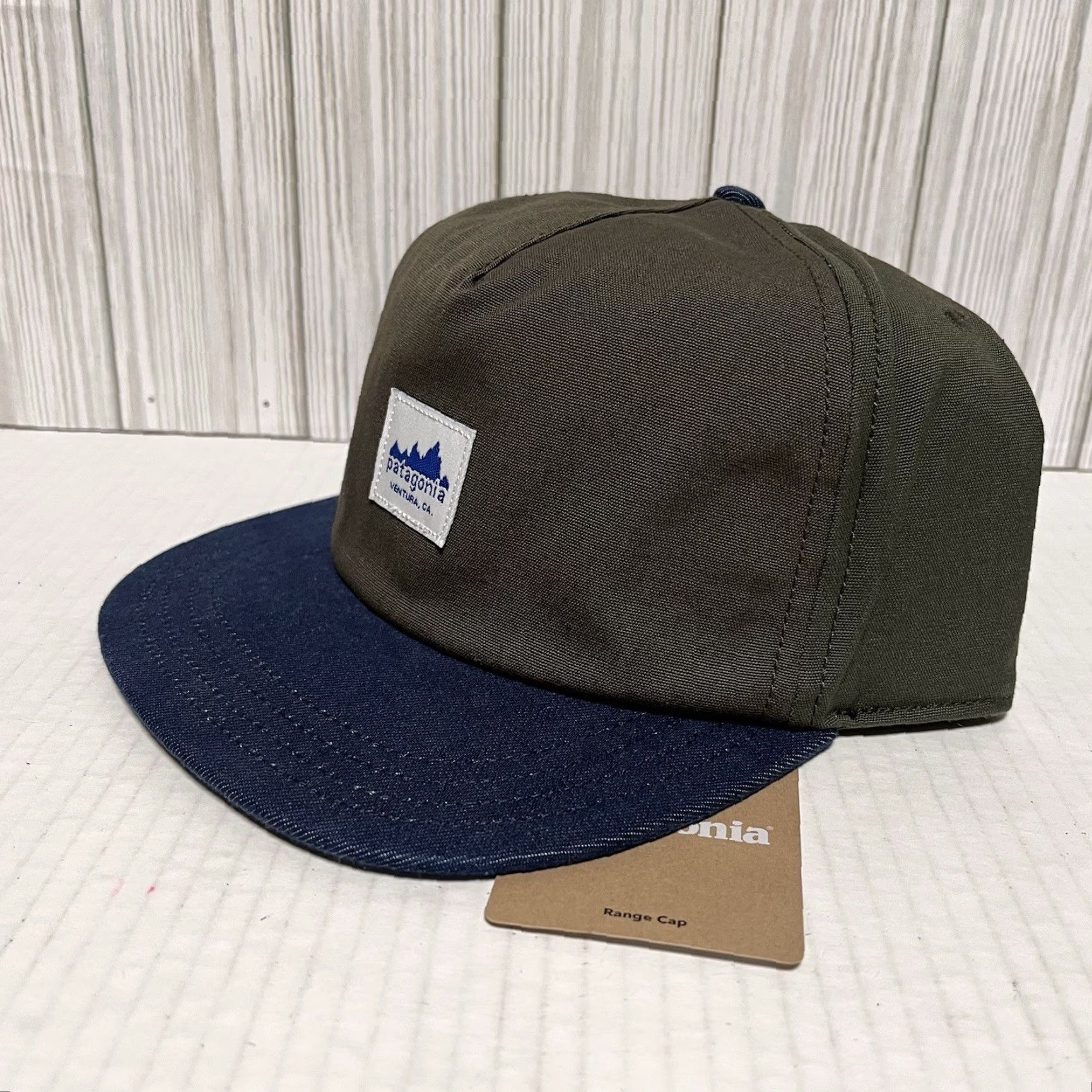 Patagonia Patagonia Hat Range Cap Snap Back Pine Needle Green Adjustable Men’s Adult NEW Size ONE SIZE - 3 Thumbnail