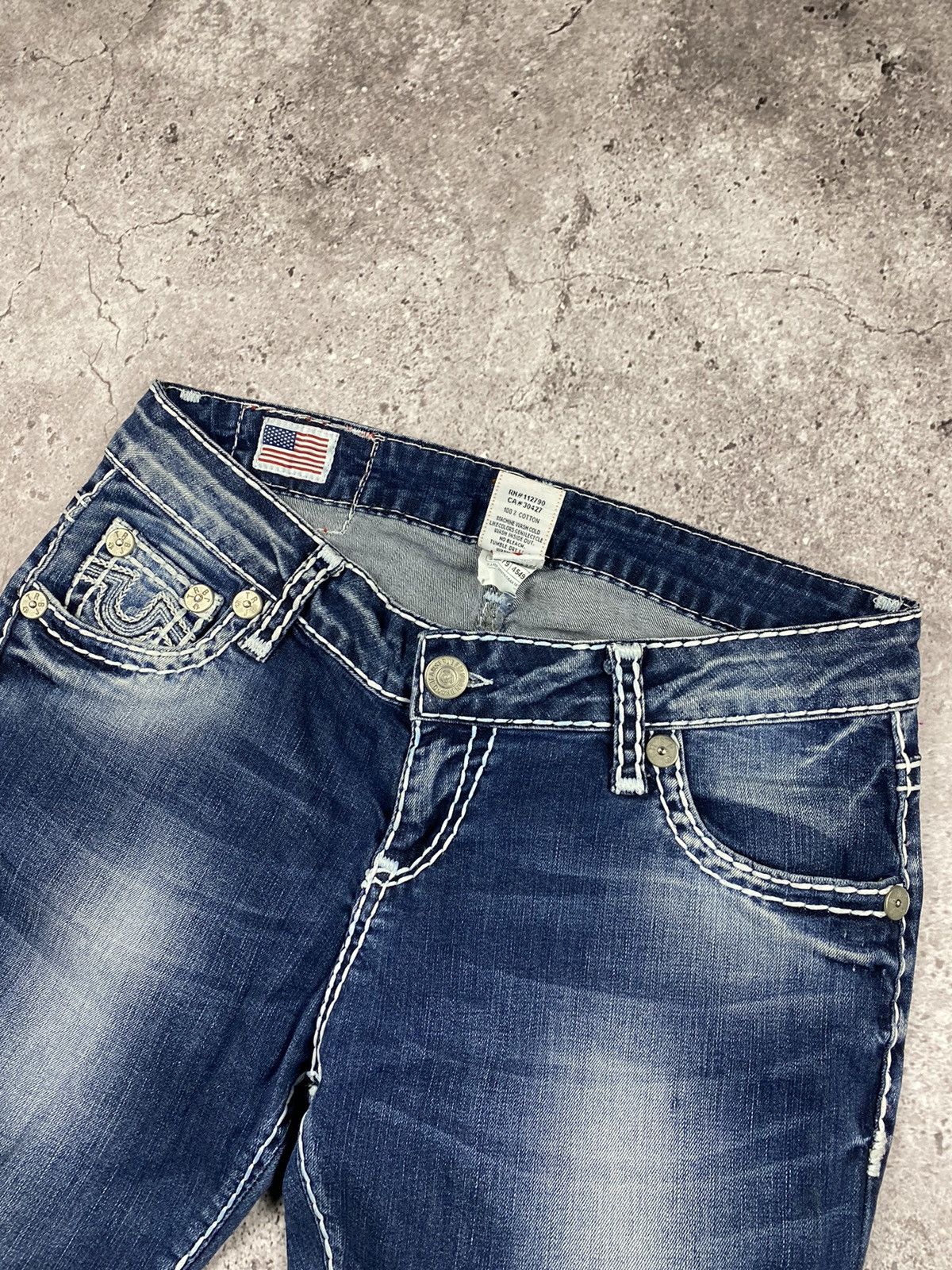 True Religion Rare Vintage True Religion Billy T Jeans Size 31 Y2K Drip Size 31" - 10 Thumbnail