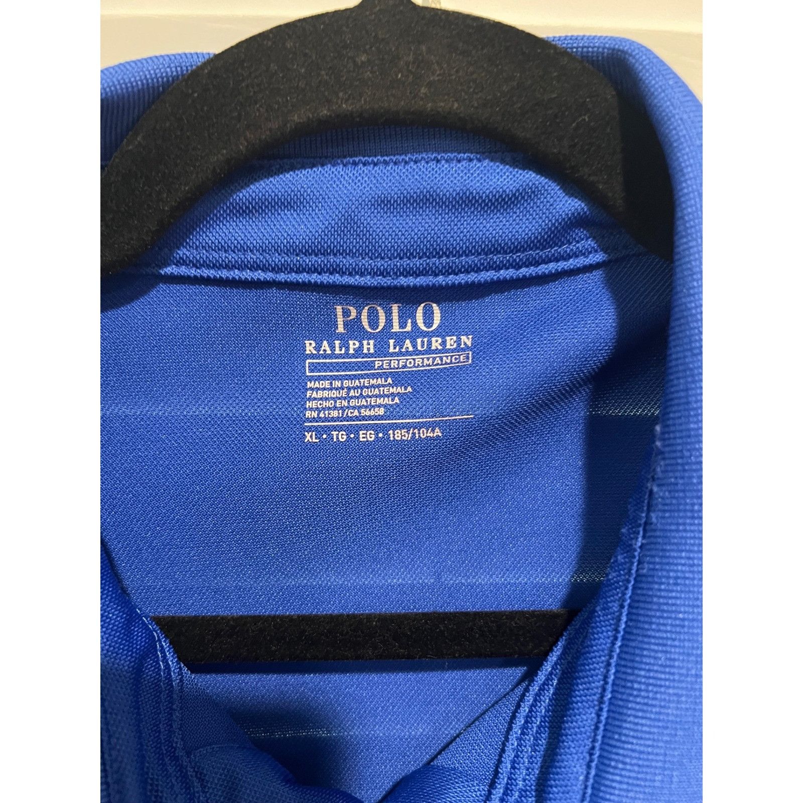 Polo Ralph Lauren Polo Ralph Lauren Mens Performance Polo Shirt Blue Pink Pony Size US XL / EU 56 / 4 - 2 Thumbnail