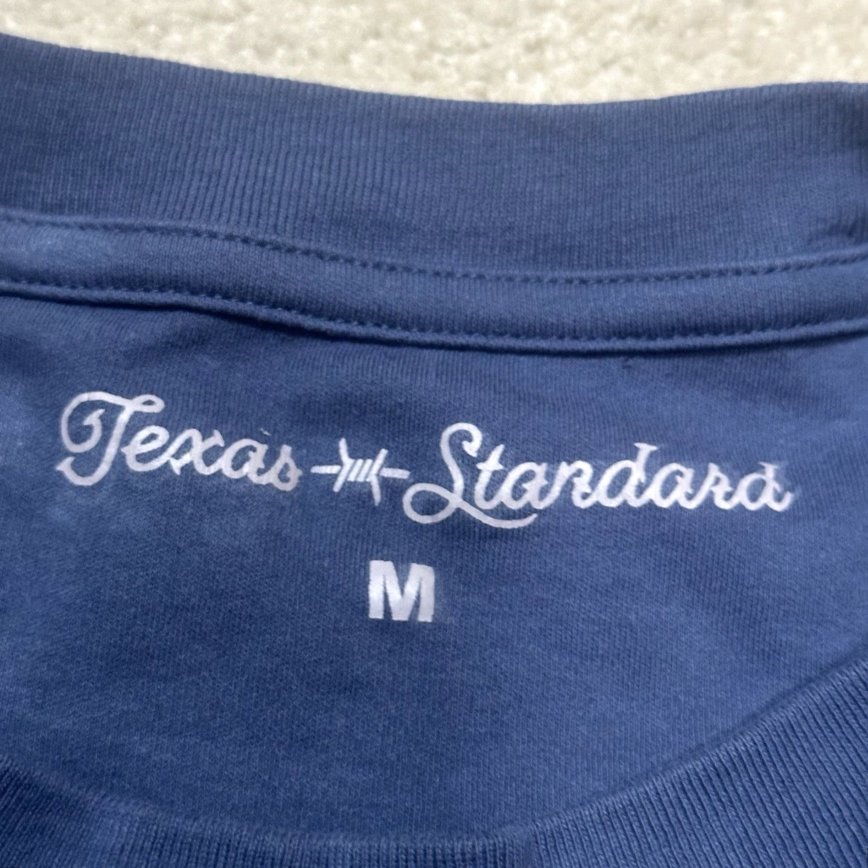 Vintage Texas Standard T Shirt Mens Medium Blue Long Sleeve Size US M / EU 48-50 / 2 - 5 Thumbnail