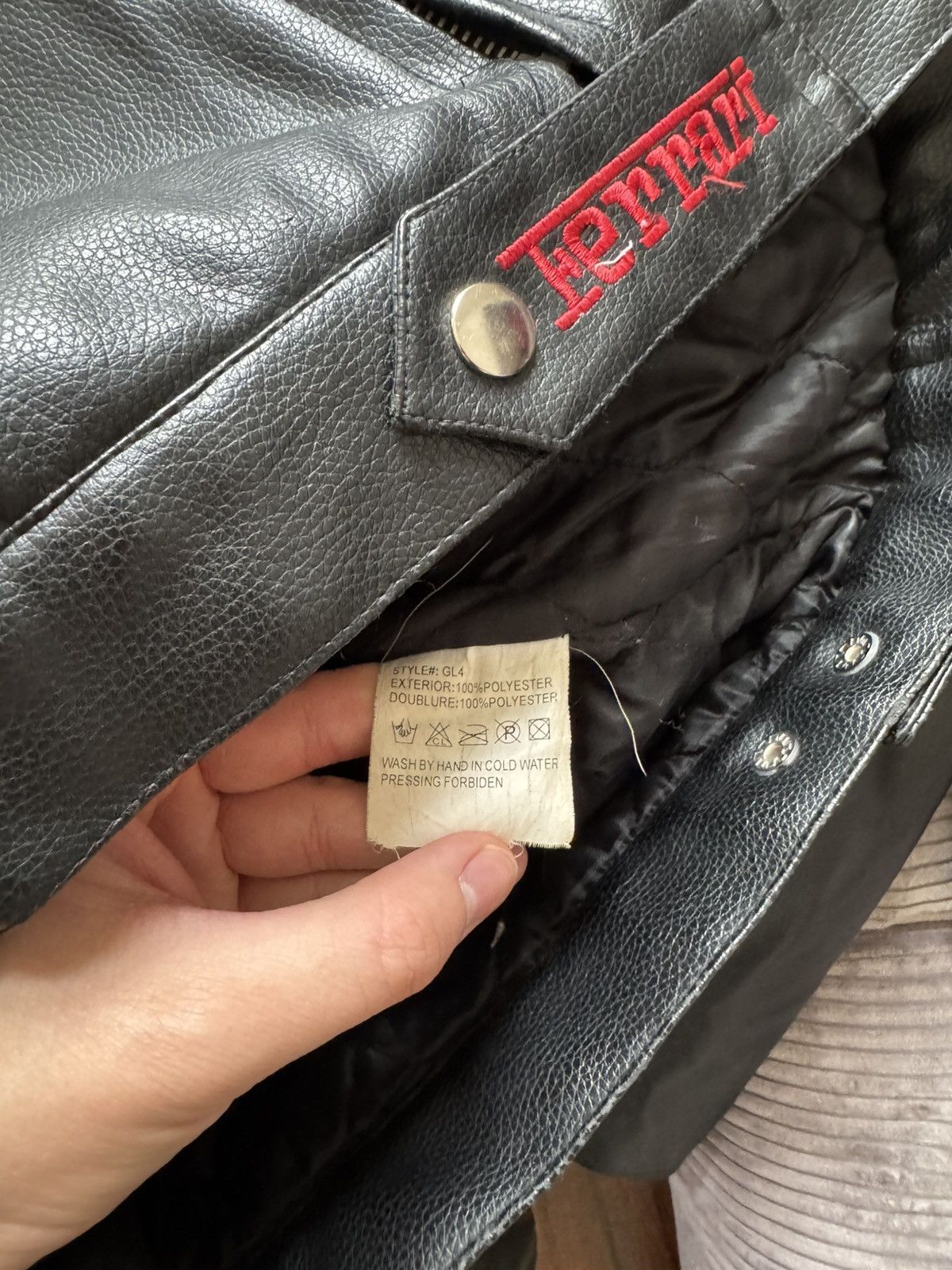 Vintage Ferrari Faux Leather Racing Formula One Rare Hype Jacket Size US S / EU 44-46 / 1 - 16 Thumbnail