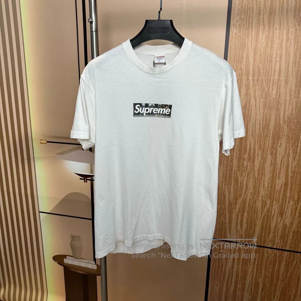 Japanese Brand Supreme Milan Limited Last Supper White Box Logo Tee M. Size US M / EU 48-50 / 2 - 1 Thumbnail