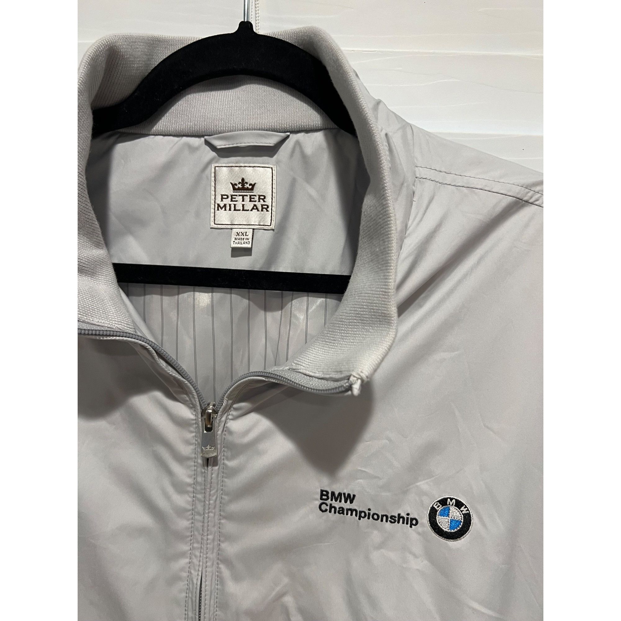 Peter Millar Peter Millar BMW Championships Full Zip Mens Golf Jacket - S Size US XXL / EU 58 / 5 - 2 Thumbnail