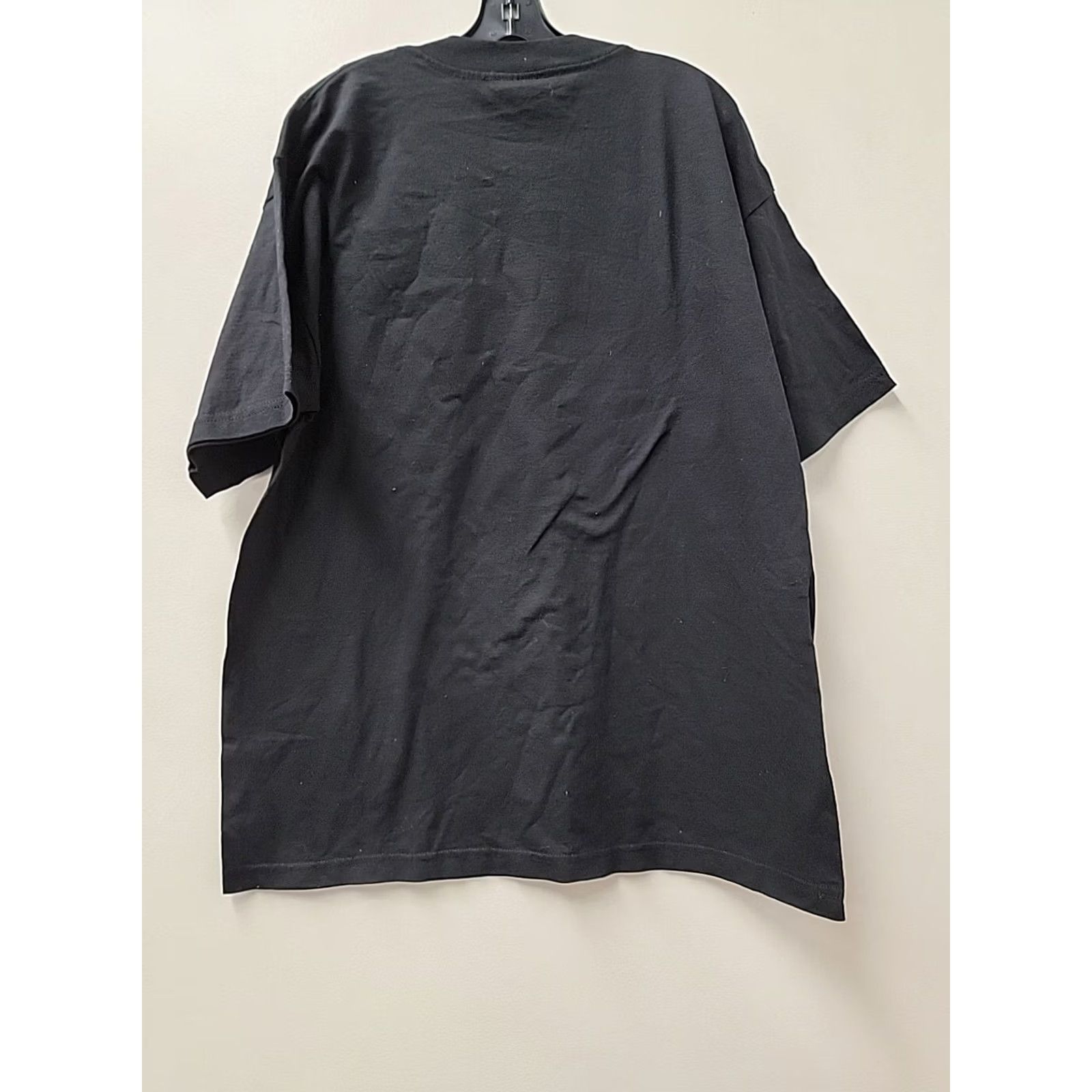 Vintage VINTAGE Highlander Shirt Mens XL 1998 90s Graphic Print Crew Neck Short Sleeve Black Cotton T-Shirt Size US XL / EU 56 / 4 - 4 Thumbnail