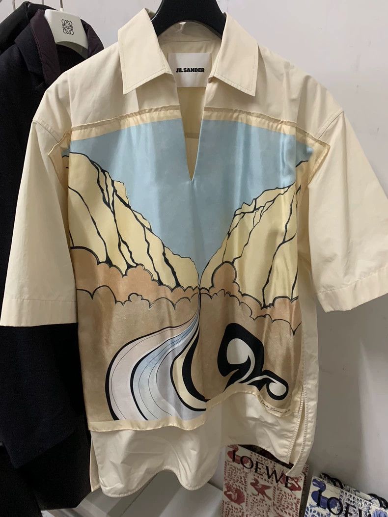 Jil Sander Jil Sander size 32 Silk Shirt Size 4XL / US 24-26 - 2 Thumbnail