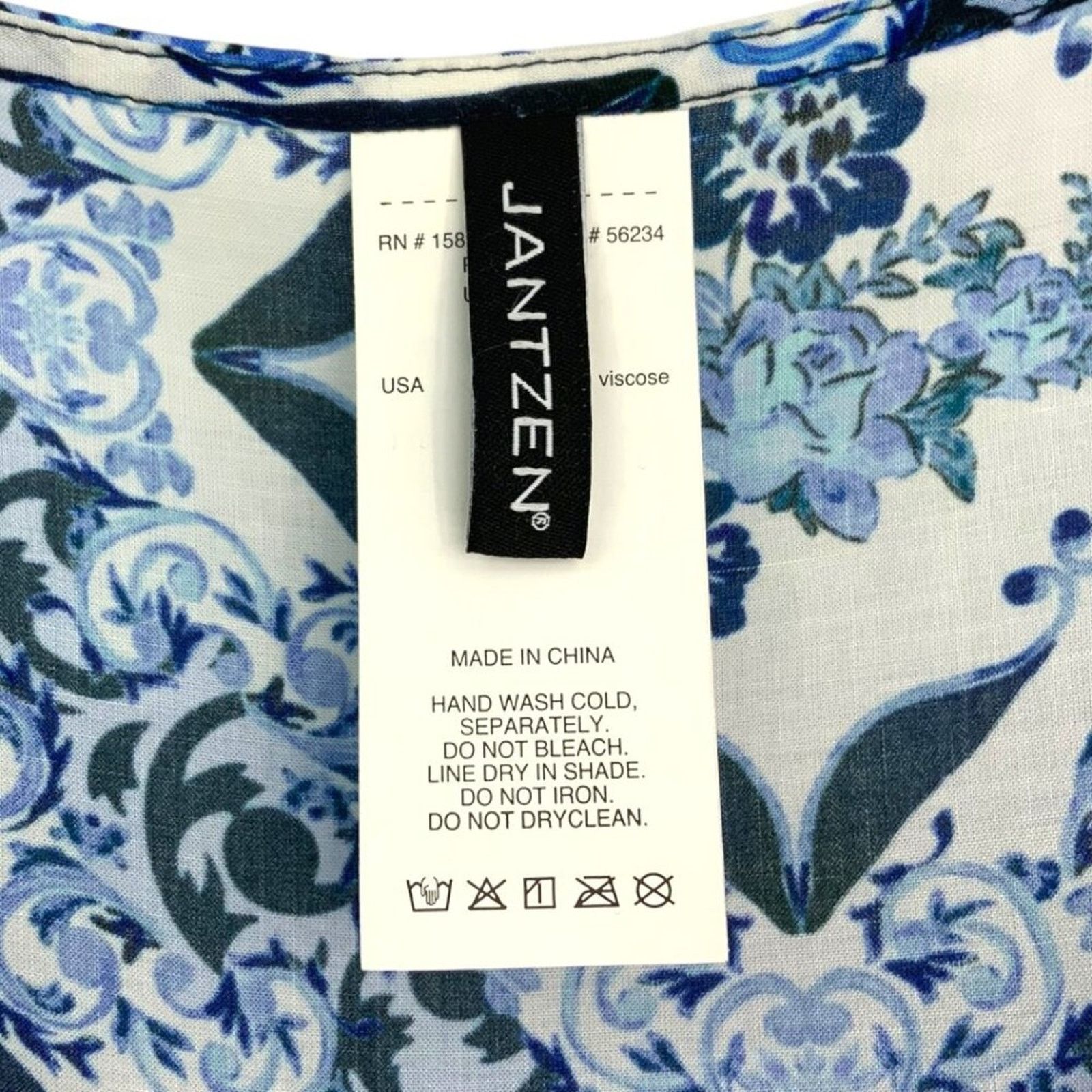 Jantzen Jantzen Sunset Ceramic Tunic Coverup Medium NWOT $89 MSRP Size M / US 6-8 / IT 42-44 - 4 Thumbnail