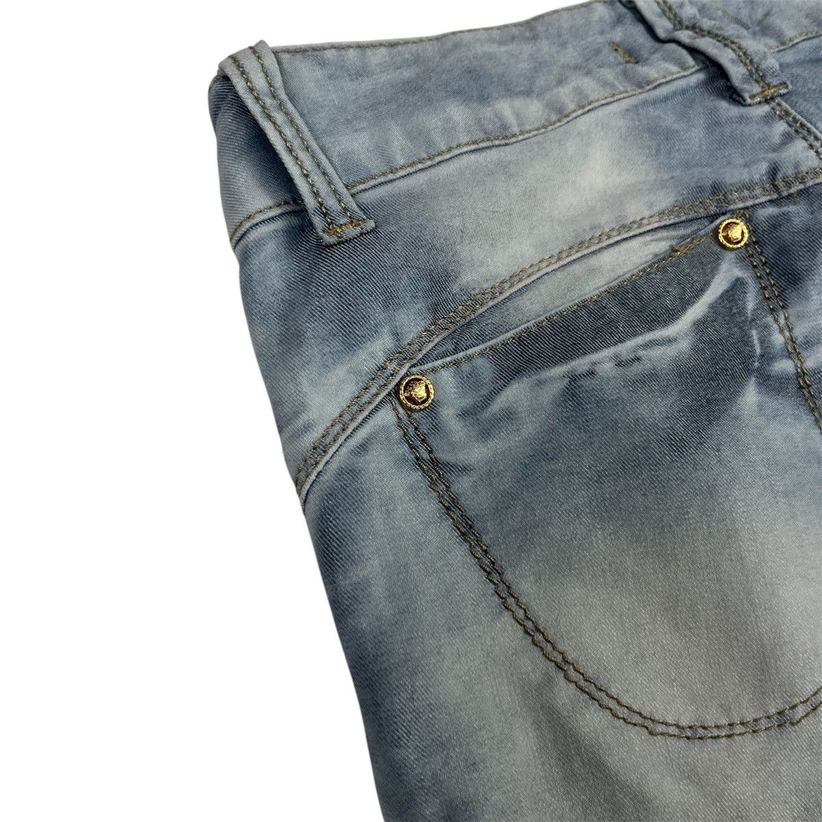 Versace × Vintage Versace Vintage Luxury Jeans Denim Blue Size 27" / US 4 / IT 40 - 9 Thumbnail