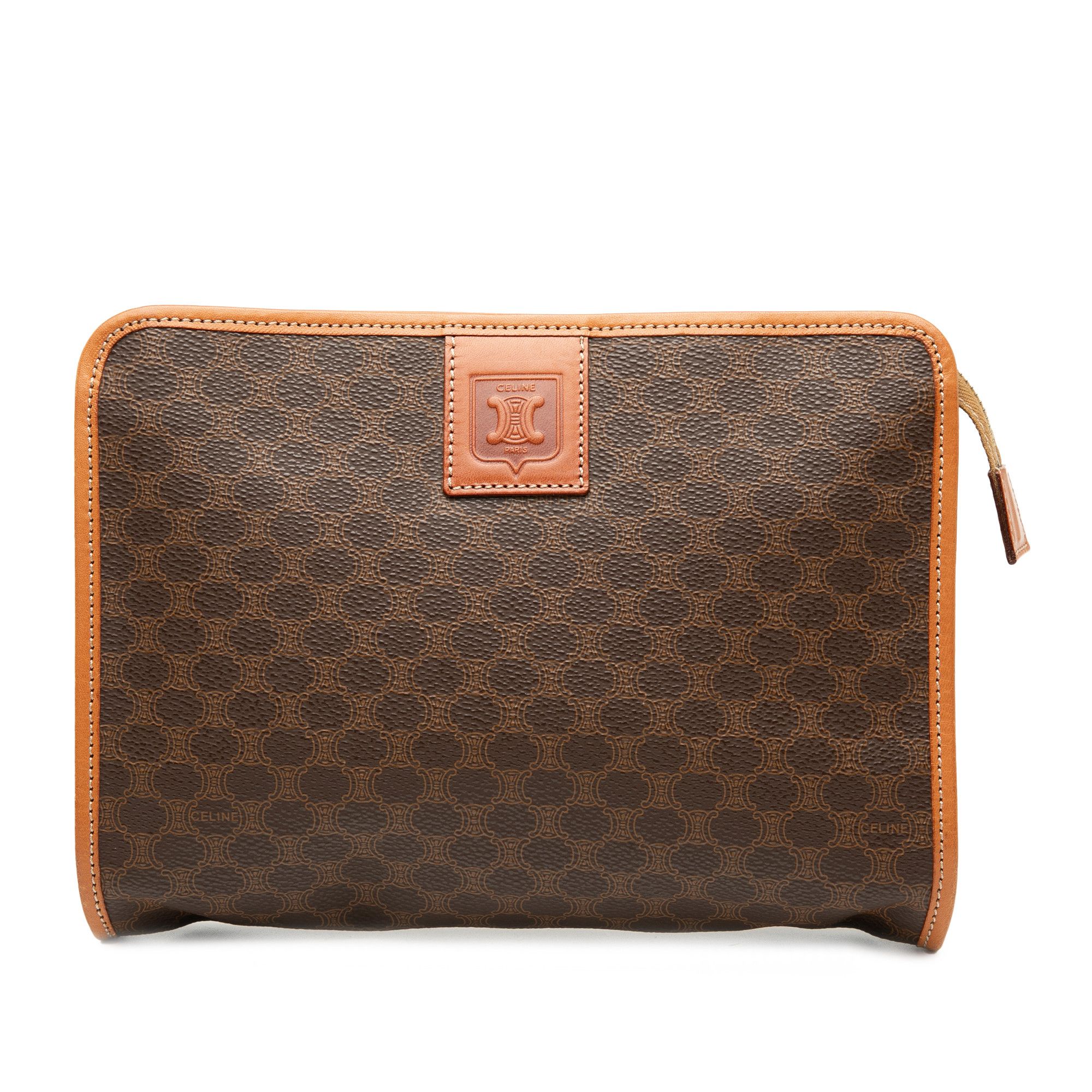 Celine Celine Macadam Coated Canvas Clutch Size ONE SIZE - 1 Thumbnail