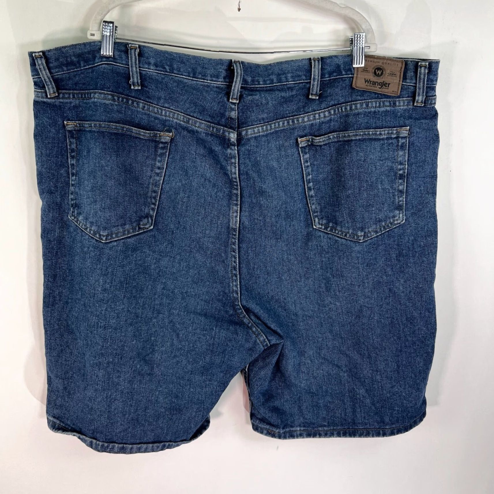 Wrangler Wrangler Relaxed Fit Denim Shorts Mens Size 48 Blue Size US 32 / EU 48 - 5 Thumbnail