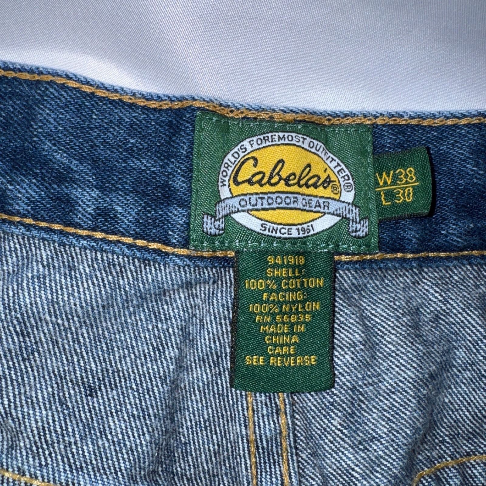 Cabelas Cabelas Jeans Men’s 38x30 Brush Guard Upland Hunting Roughne Size US 38 / EU 54 - 2 Thumbnail